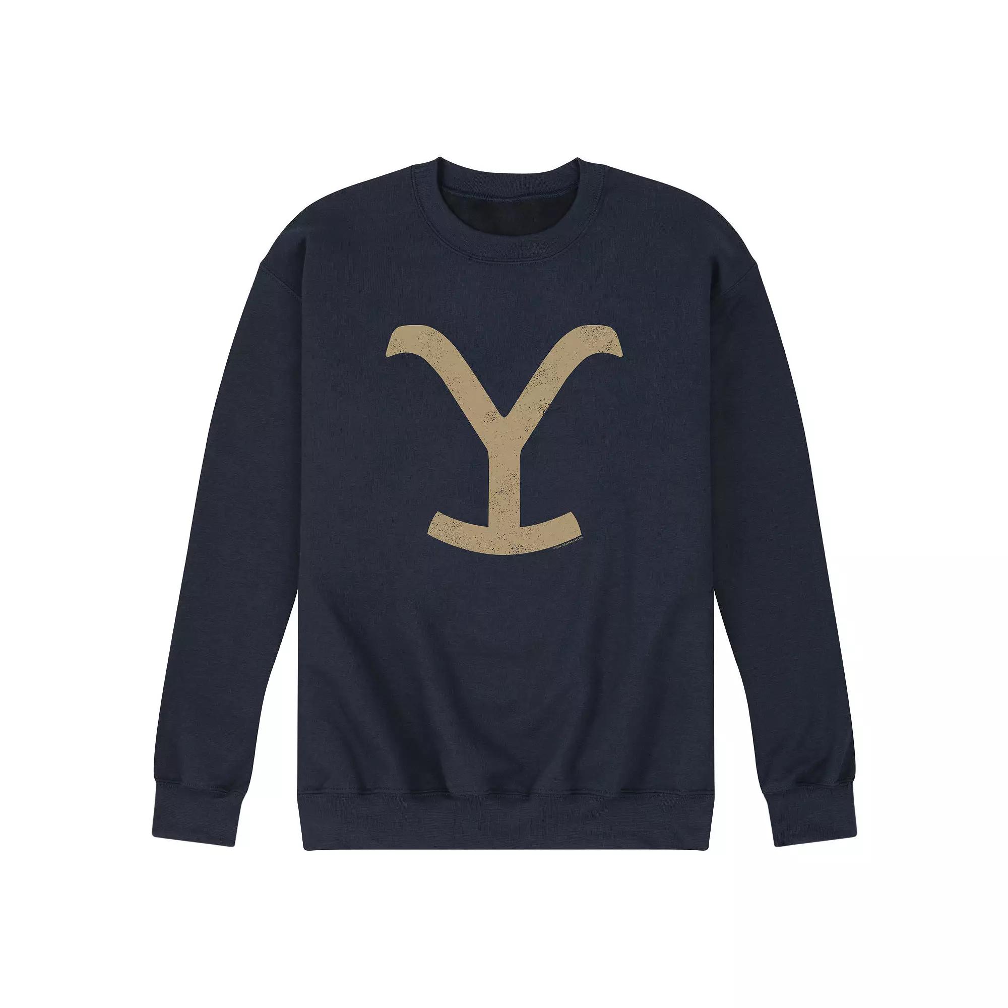 Men's Yellowstone Y Brand Fleece Sweatshirt,  Product Image