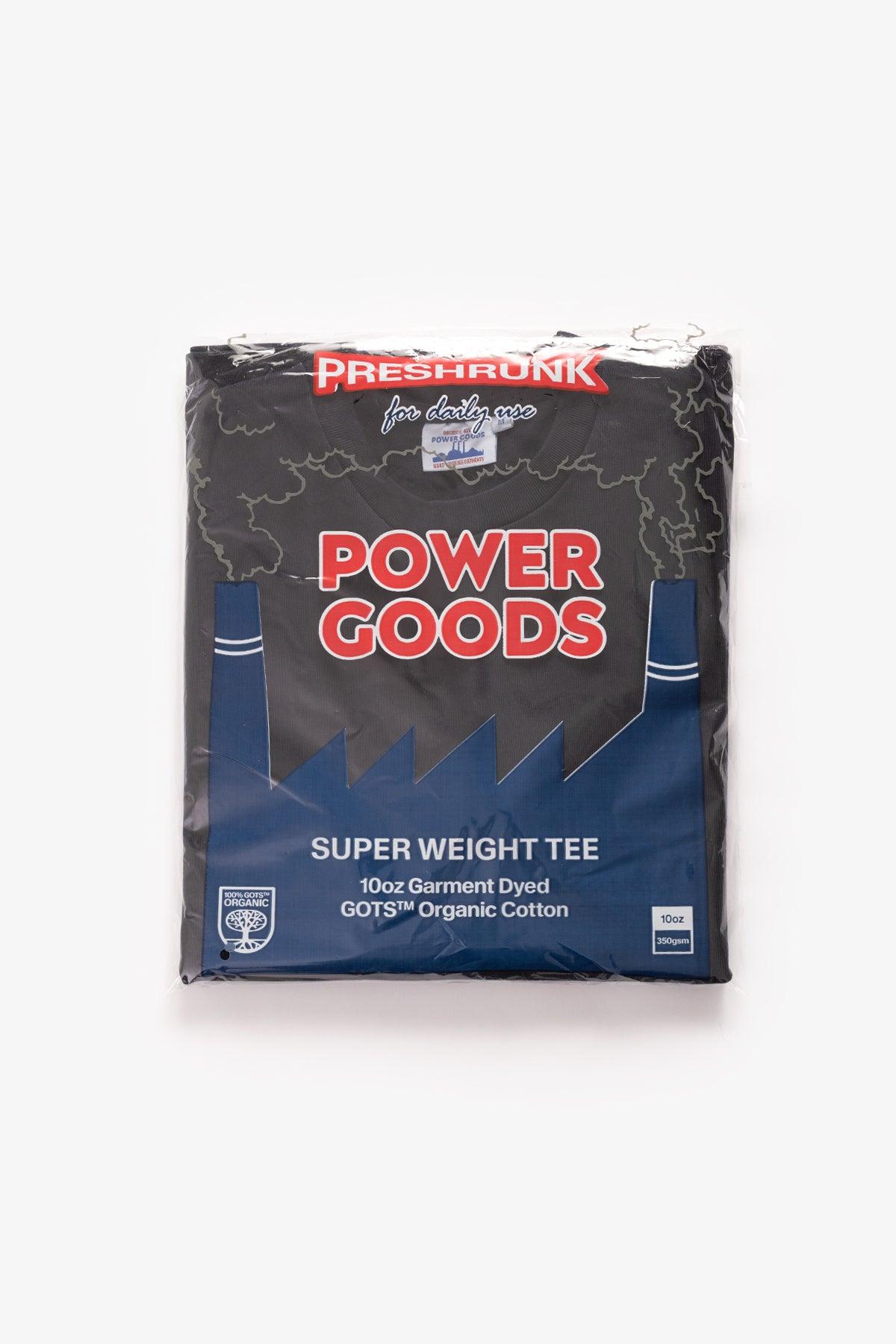 Power Goods - Super Weight T-Shirt - Black Product Image