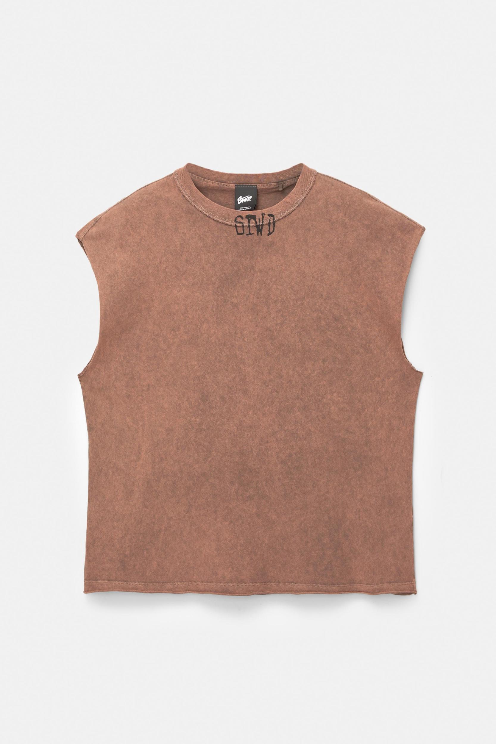 Washed STWD sleeveless T-shirt Product Image