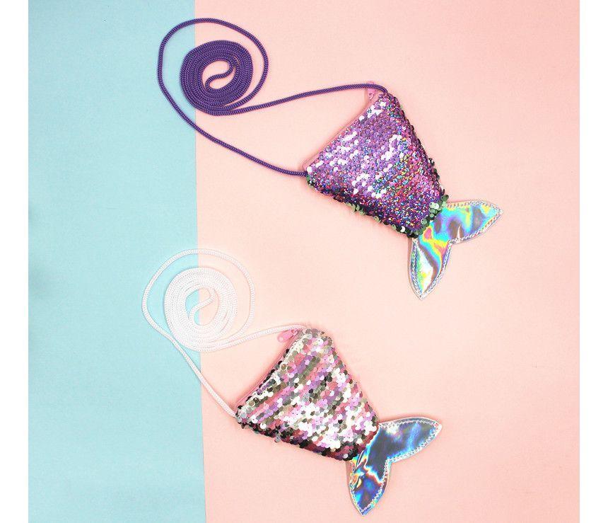 Mermaid Tail Sequined Coin Purse Product Image