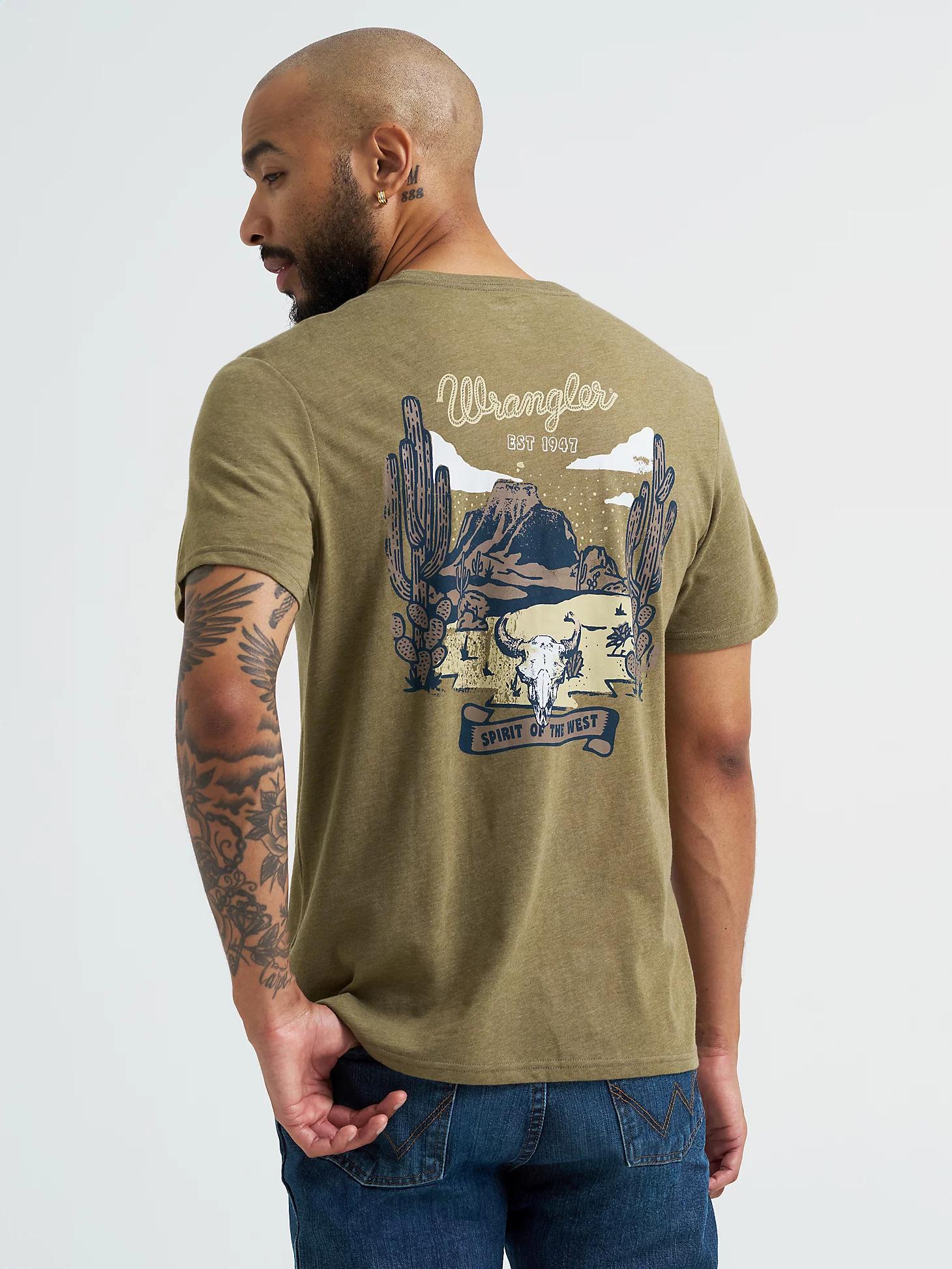 Men's Wrangler Back Graphic T-Shirt | Men's SHIRTS | Wrangler® Product Image