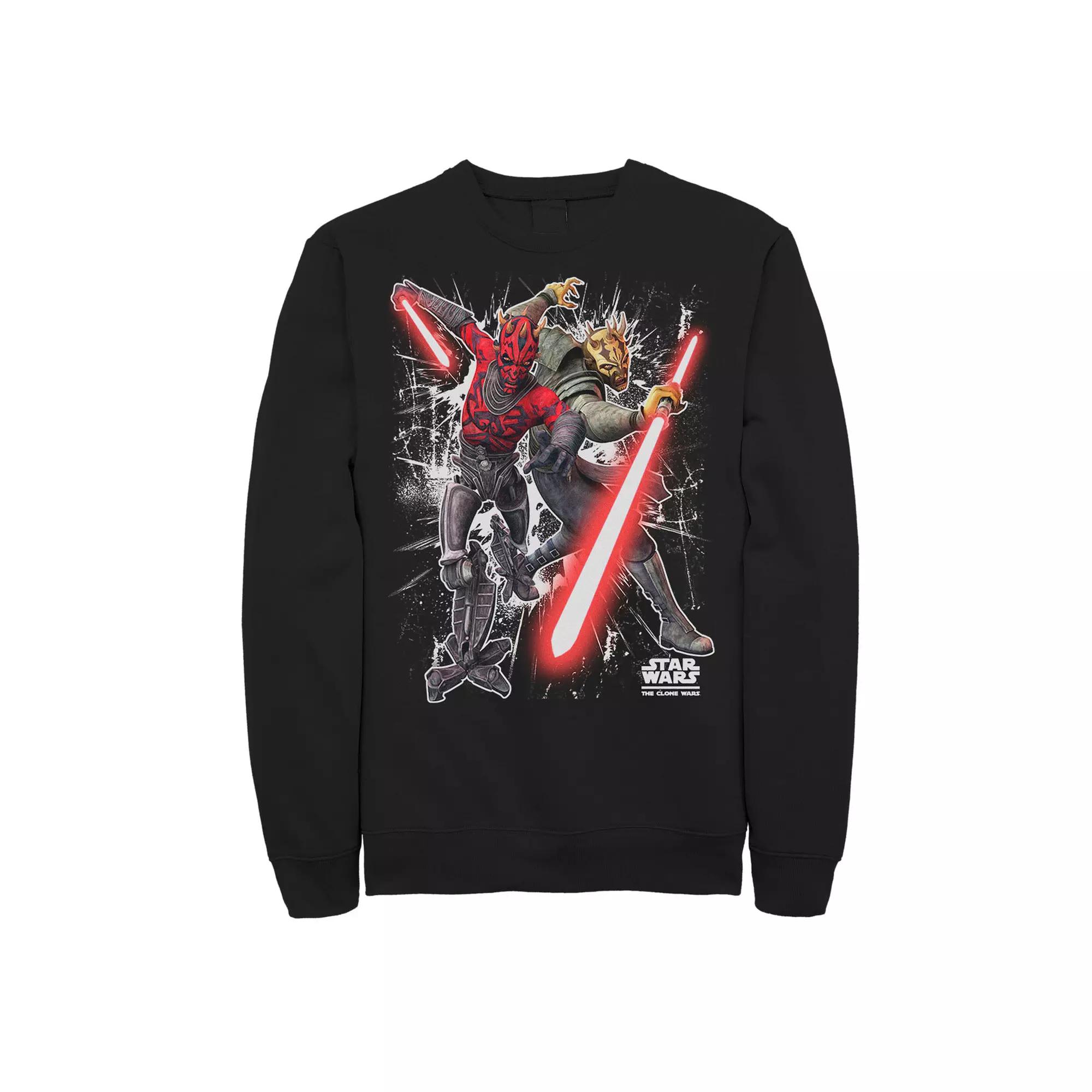 Men's Star Wars: The Clone Wars Darth Maul & Savage Opress Sweatshirt,  Product Image