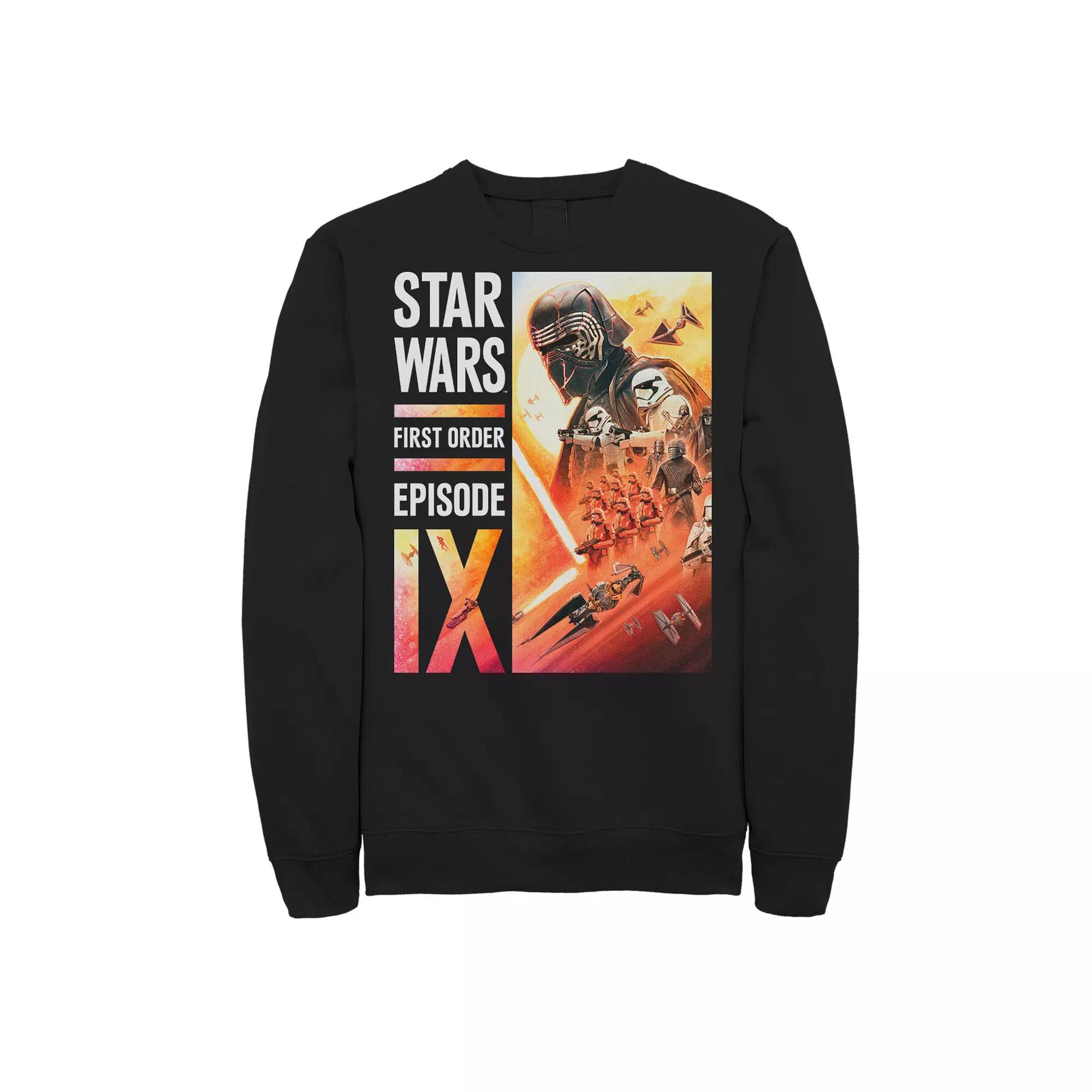 Men's Star Wars The Rise of Skywalker First Order Sweatshirt,  Product Image