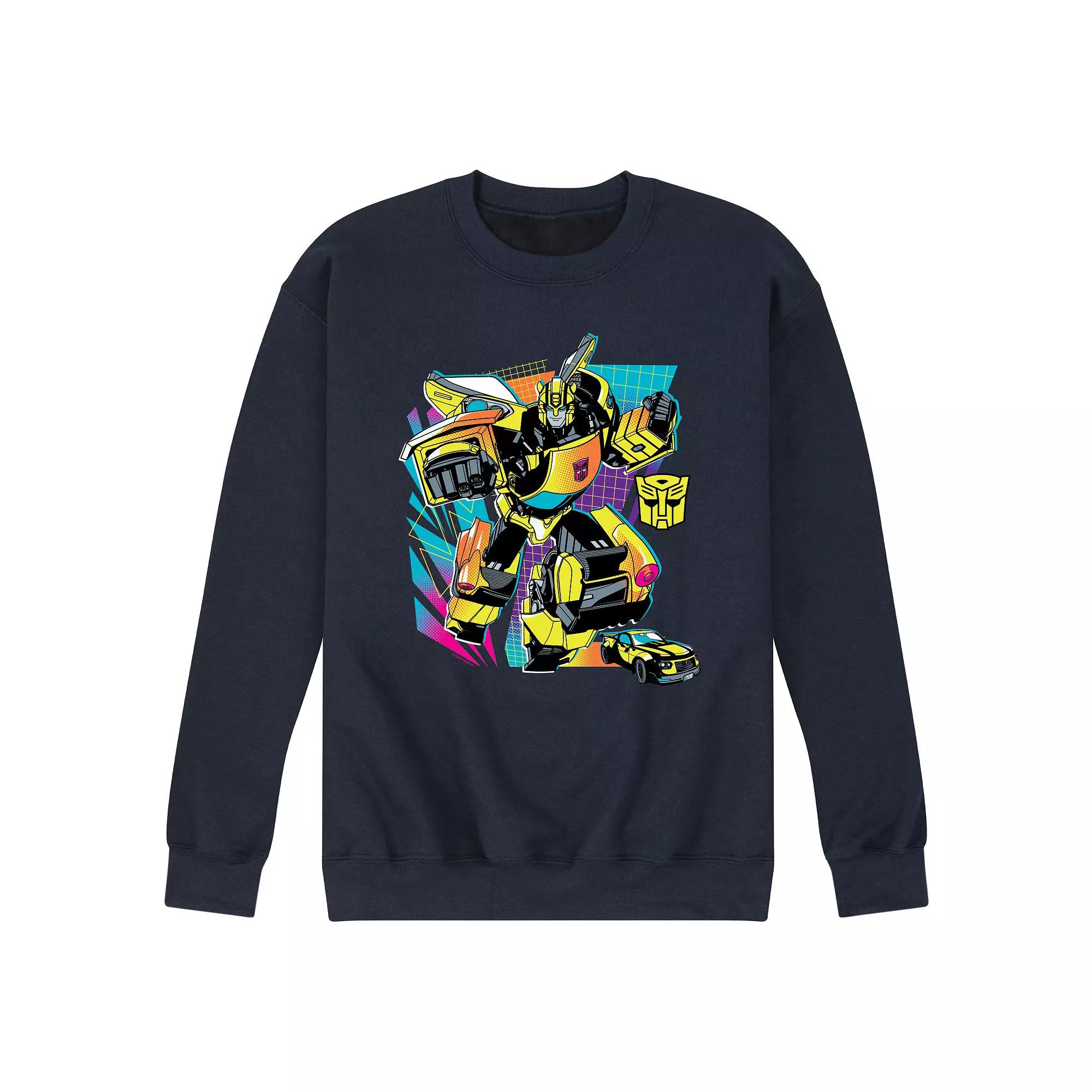 Men's Transformers Bumblebee Fleece Sweatshirt,  Product Image