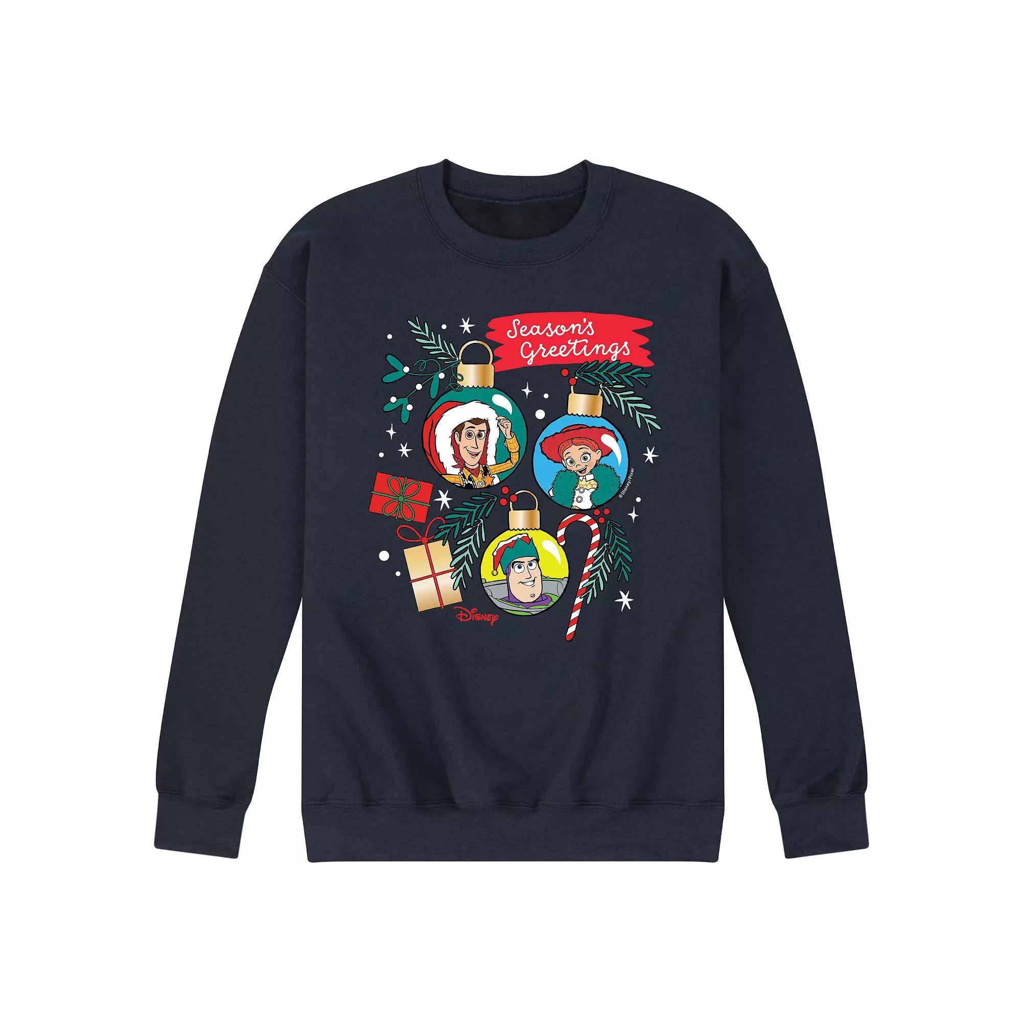 Disney / Pixar's Toy Story 4 Men's Seasons Greetings Fleece Sweatshirt,  Product Image