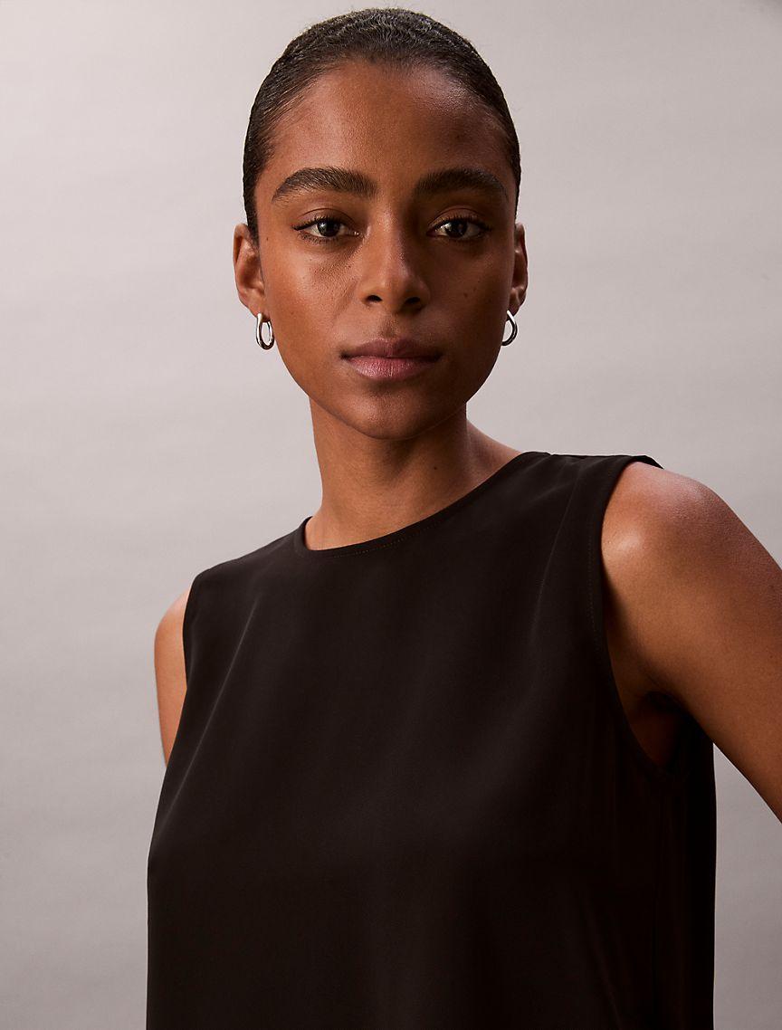 Flowing Relaxed Sleeveless Top Product Image