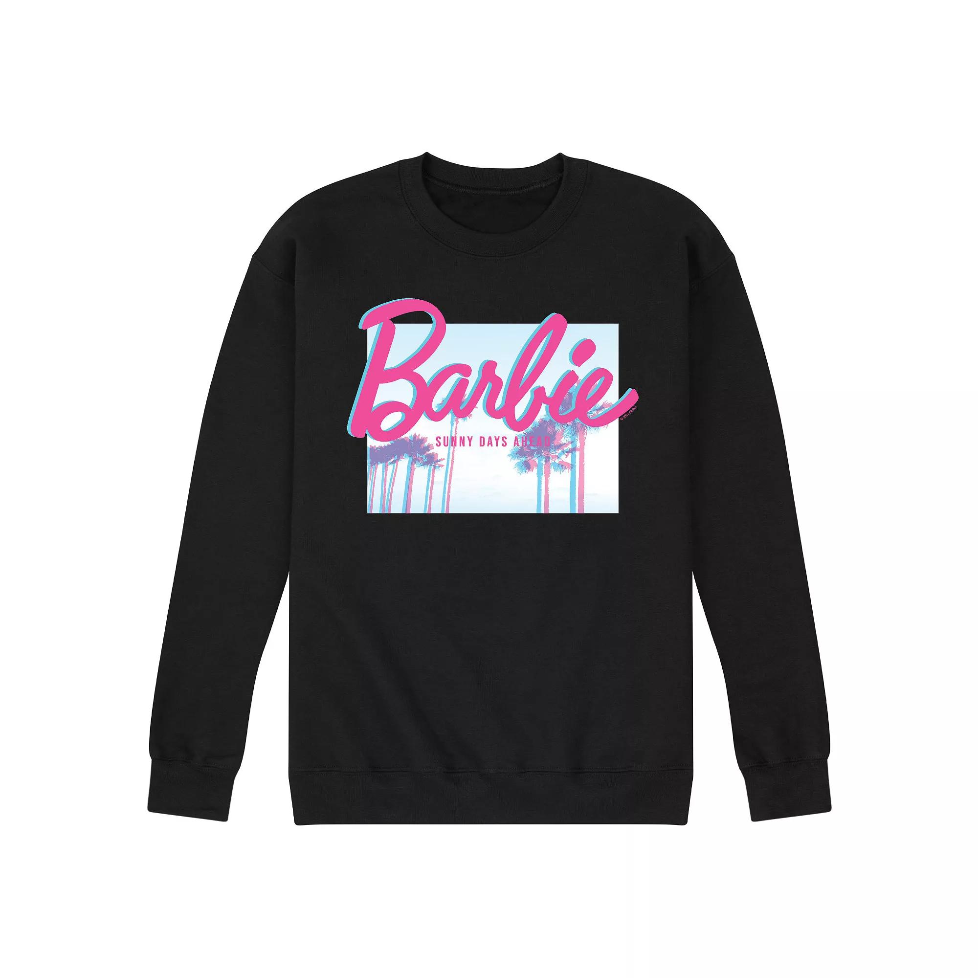 Men's Barbie Dream Summer Sunny Days Fleece Sweatshirt,  Product Image