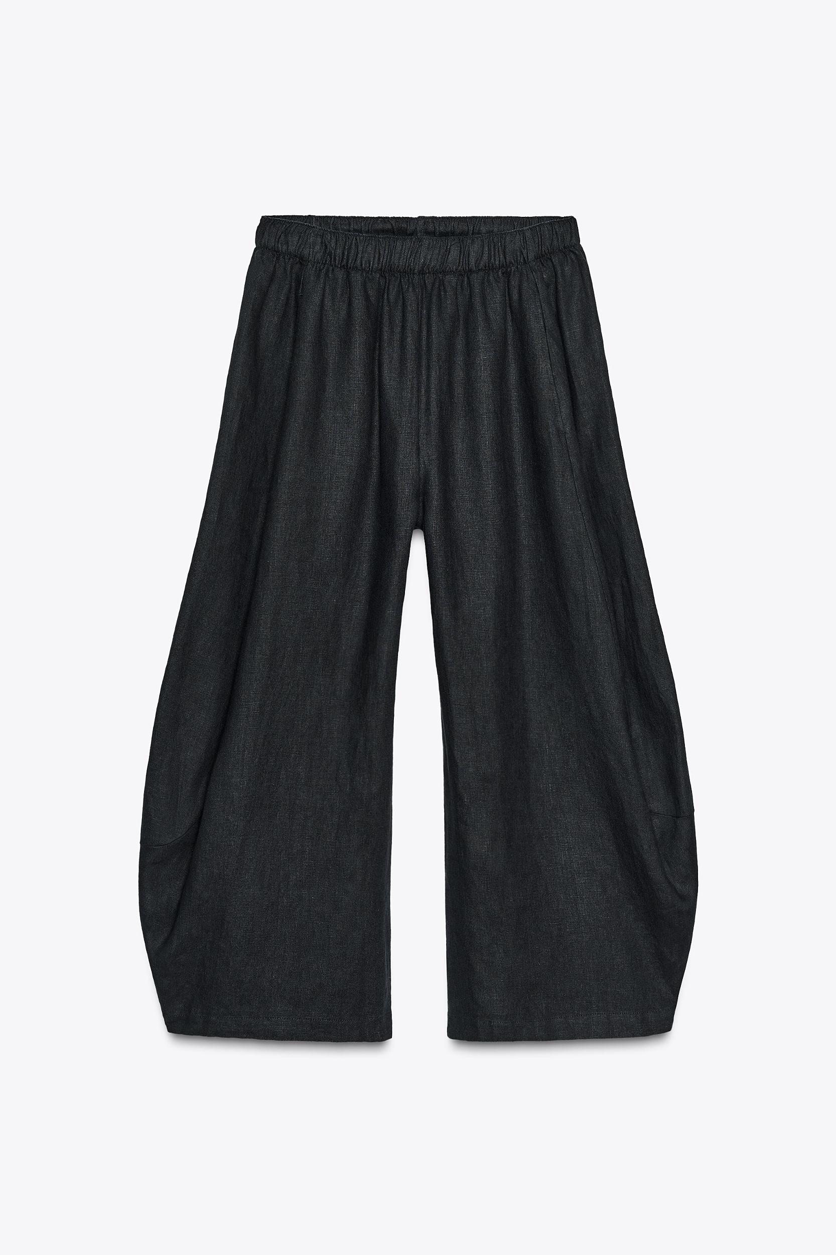ZW COLLECTION LINEN VOLUME PANTS Product Image