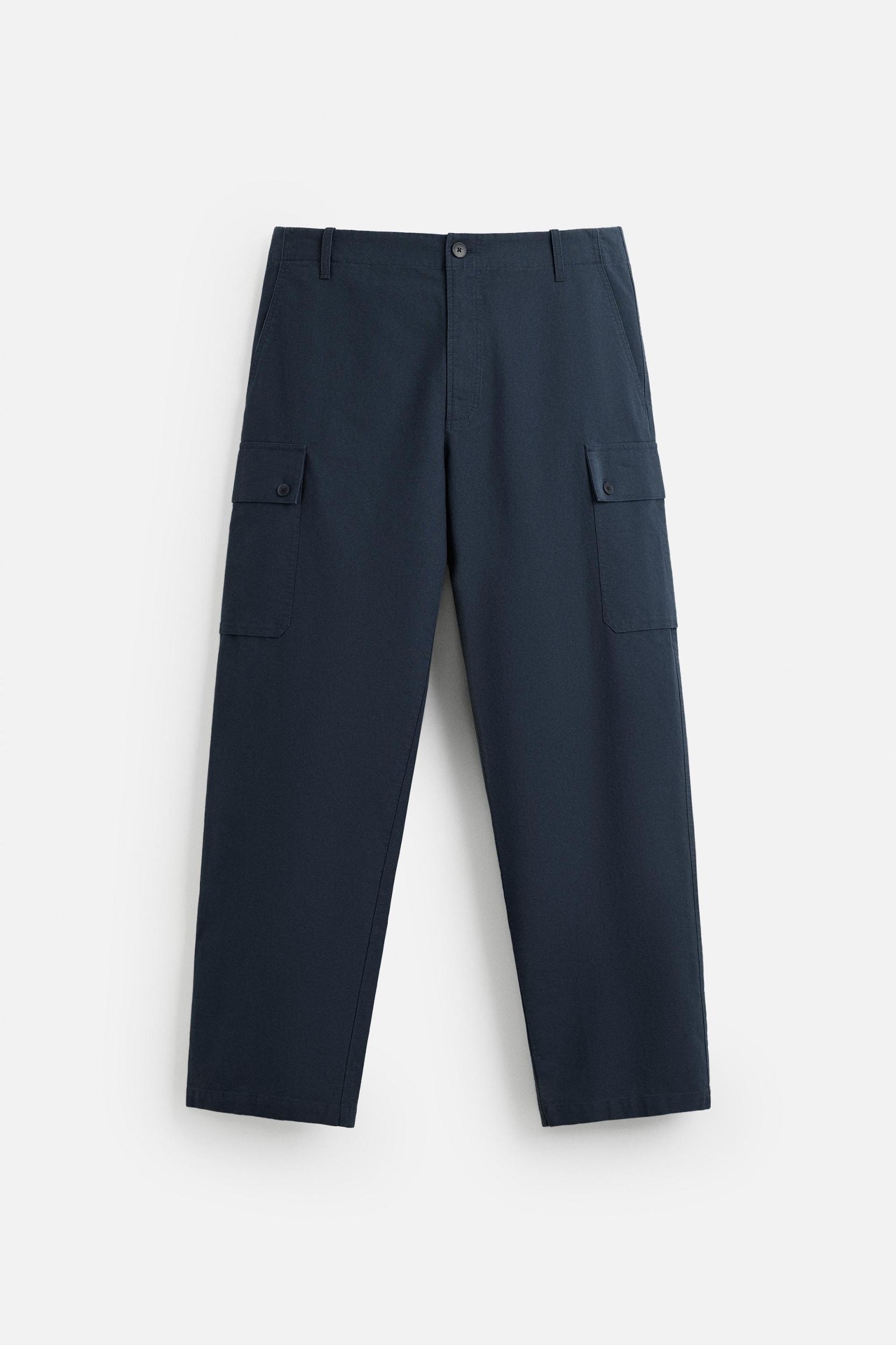 REGULAR FIT CARGO PANTS Product Image