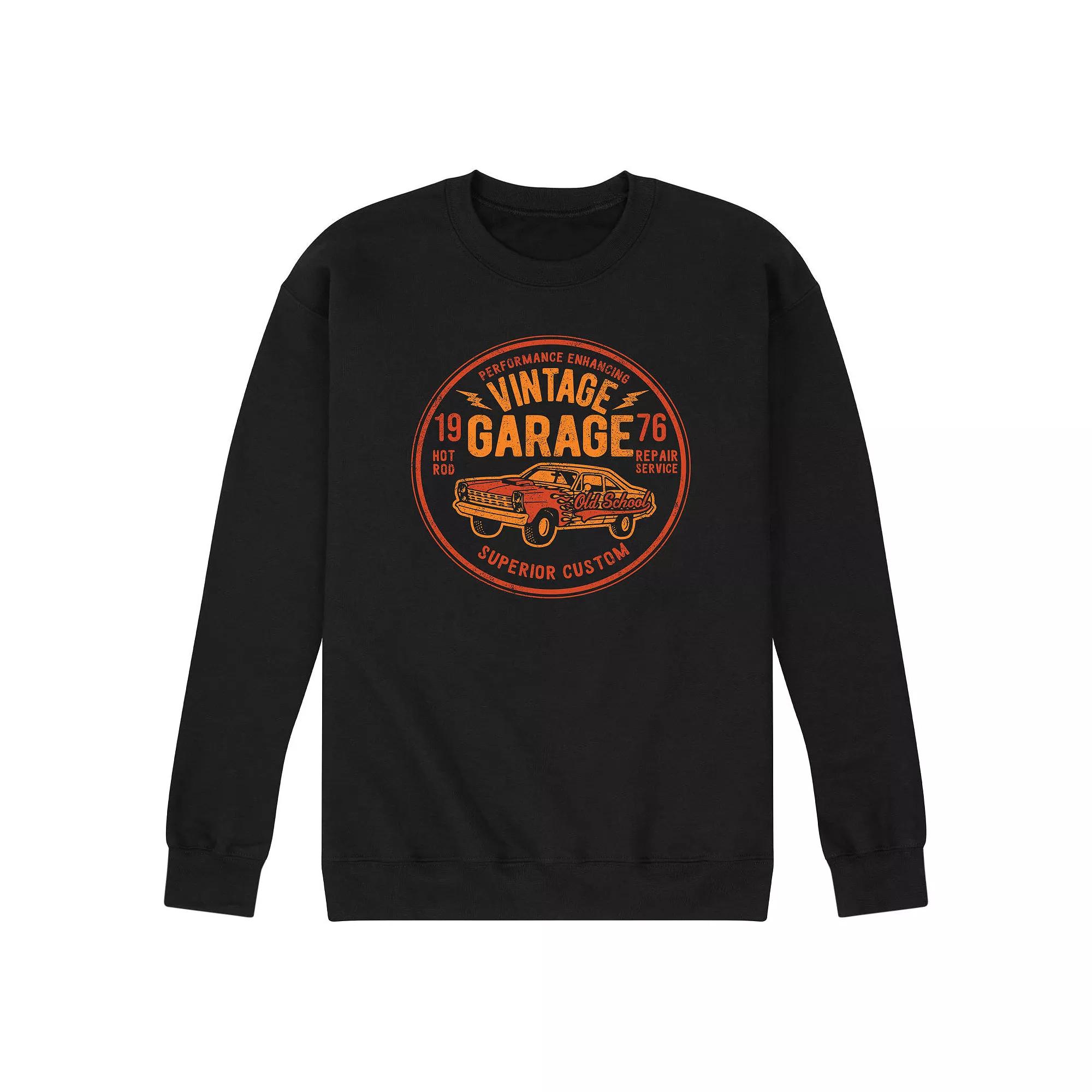 Men's Vintage Garage Sweatshirt,  Product Image