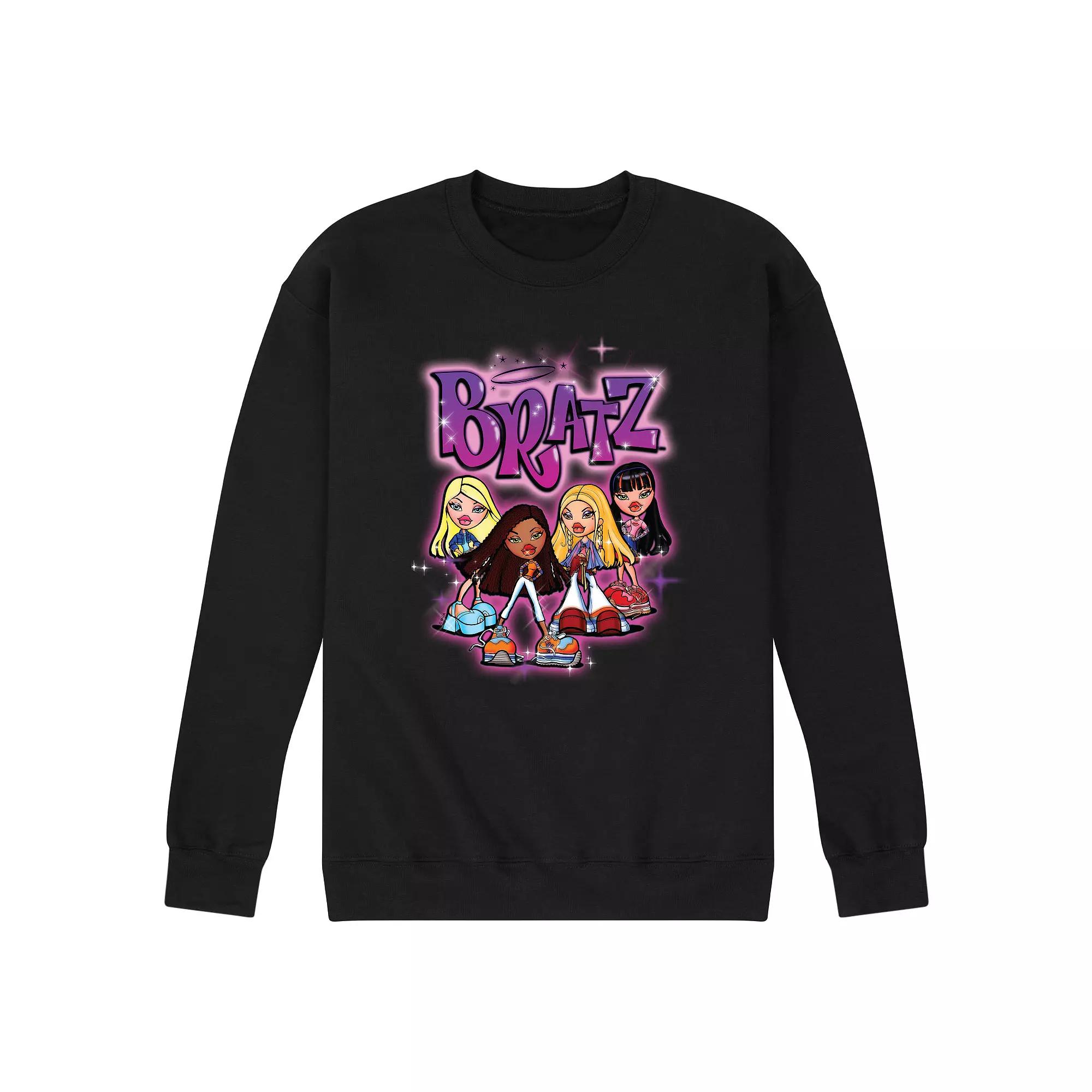 Men's Bratz Doll Group Fleece Sweatshirt,  Product Image