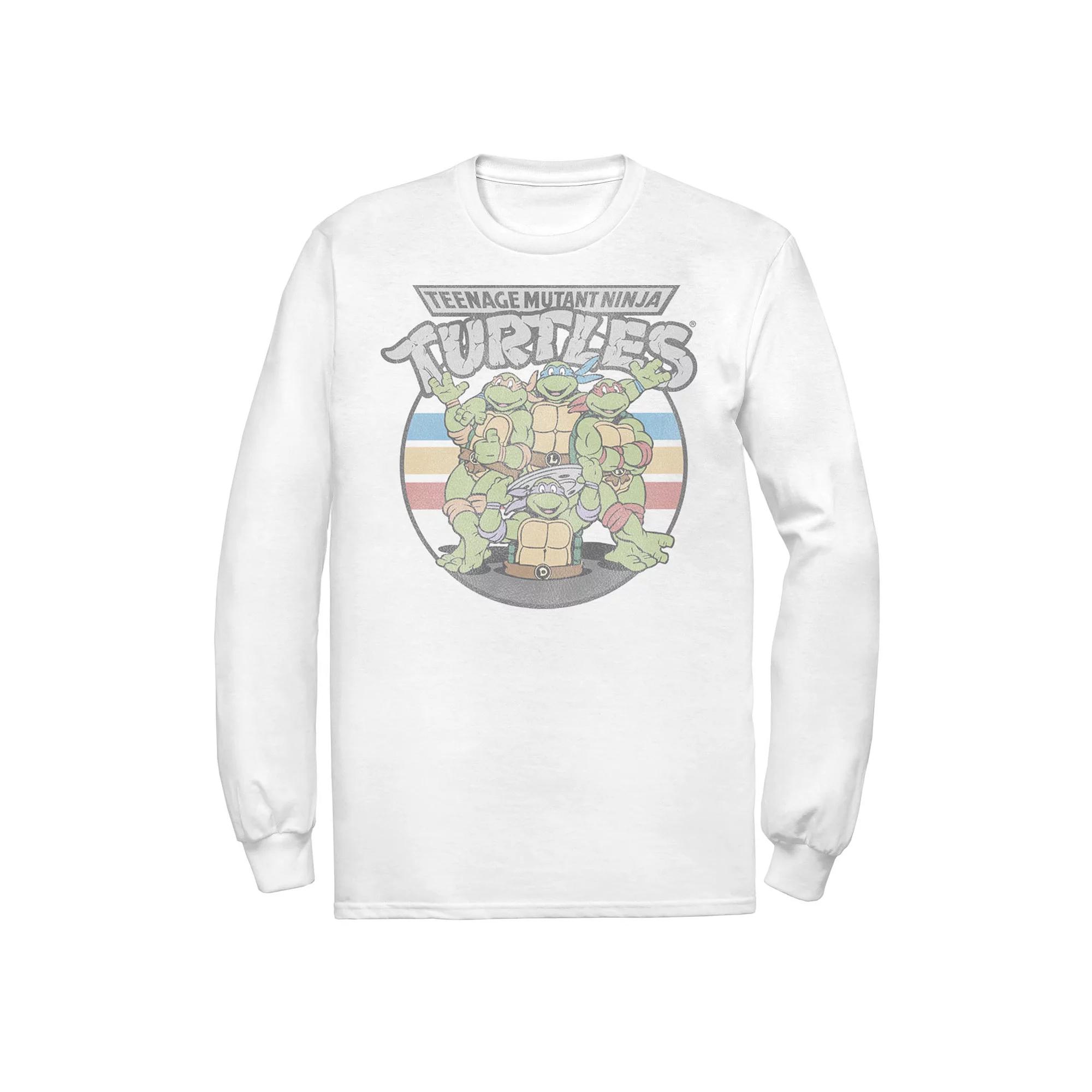 Men's Teenage Mutant Ninja Turtles Retro Group Shot Tee,  Product Image