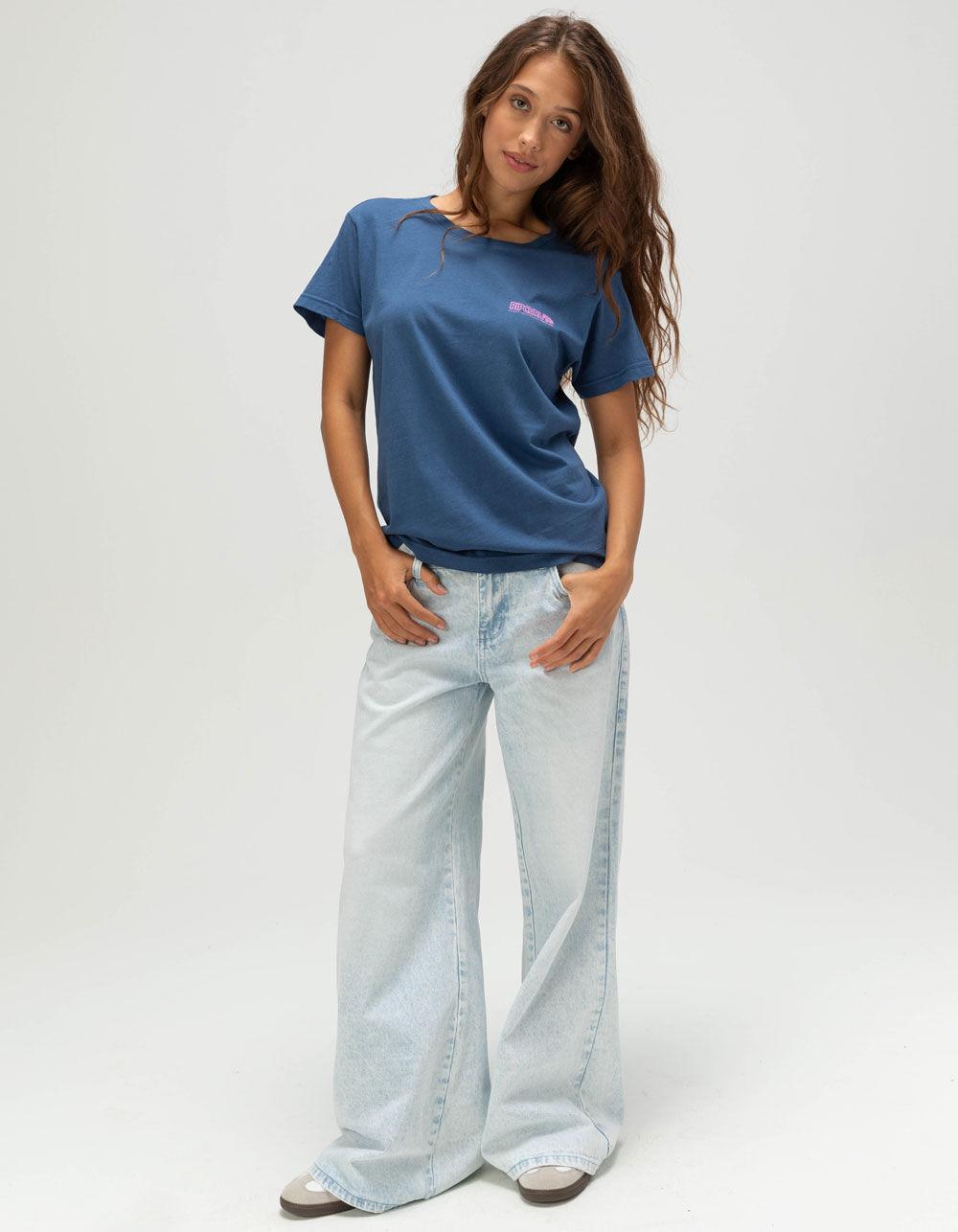 RIP CURL Ocean Tech Womens Tee - NAVY Product Image