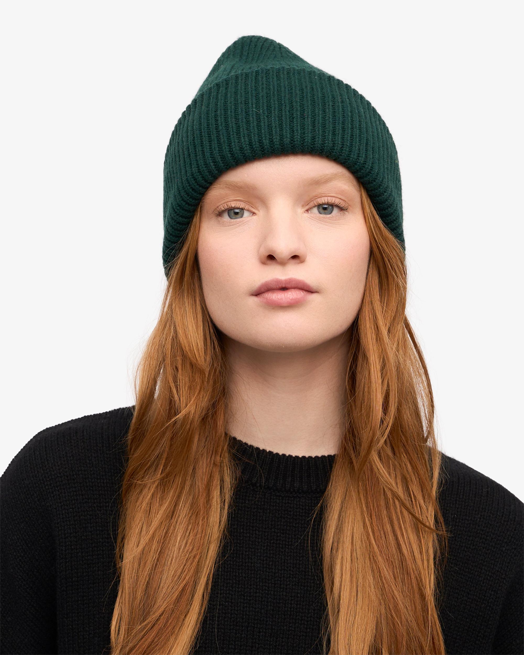 Merino Wool Hat - Marine Blue Product Image