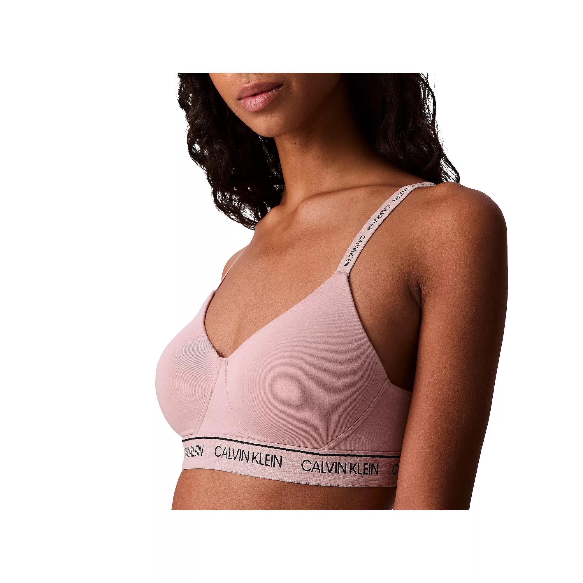 Women's Calvin Klein Archive Logo Lightly Lined Bralette QF6094,  Product Image