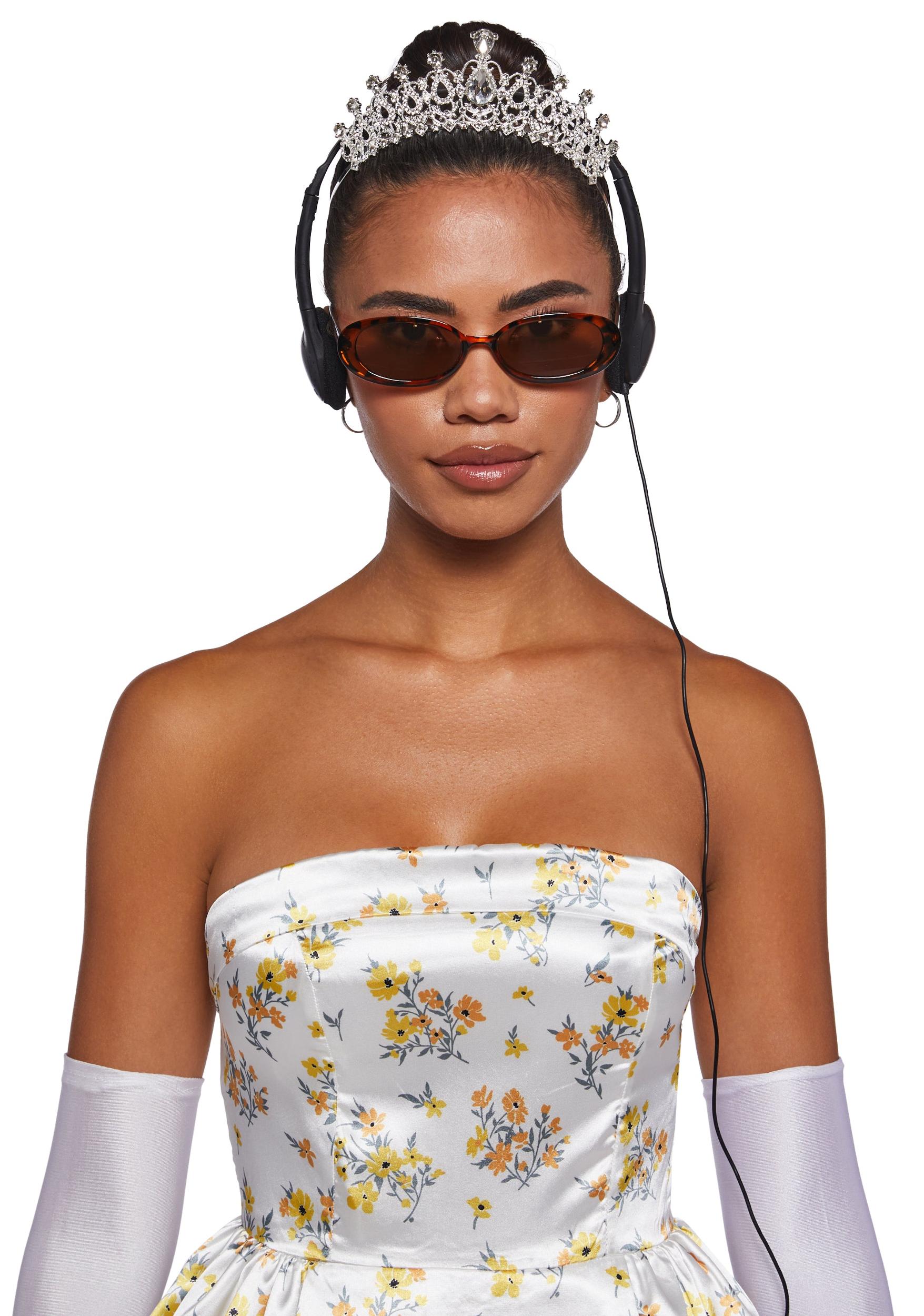 Sexy Womens Halloween The Princess Diaries Mia Thermopolis Disney Anne Hathaway Princess Costume - White Product Image