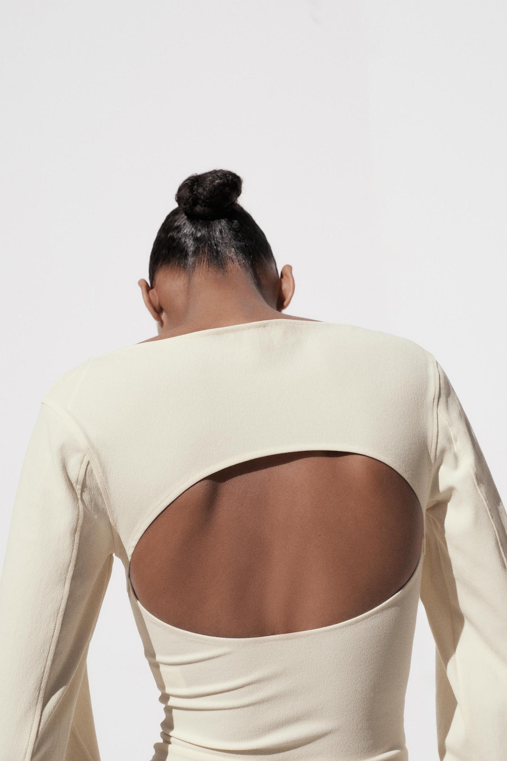 CUT OUT CORSET BODYSUIT Product Image