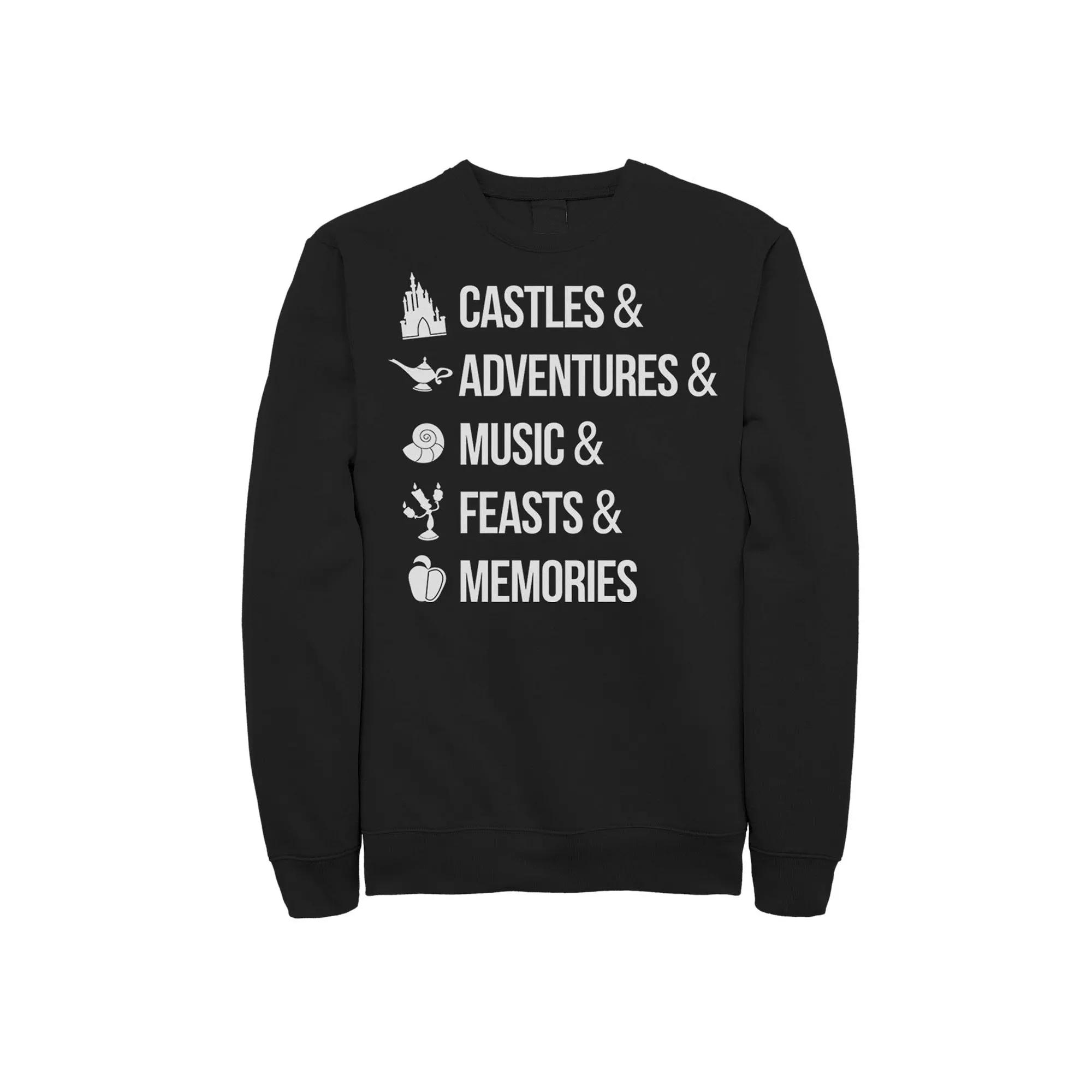 Disney Men's Castles & Memories Sweatshirt,  Product Image