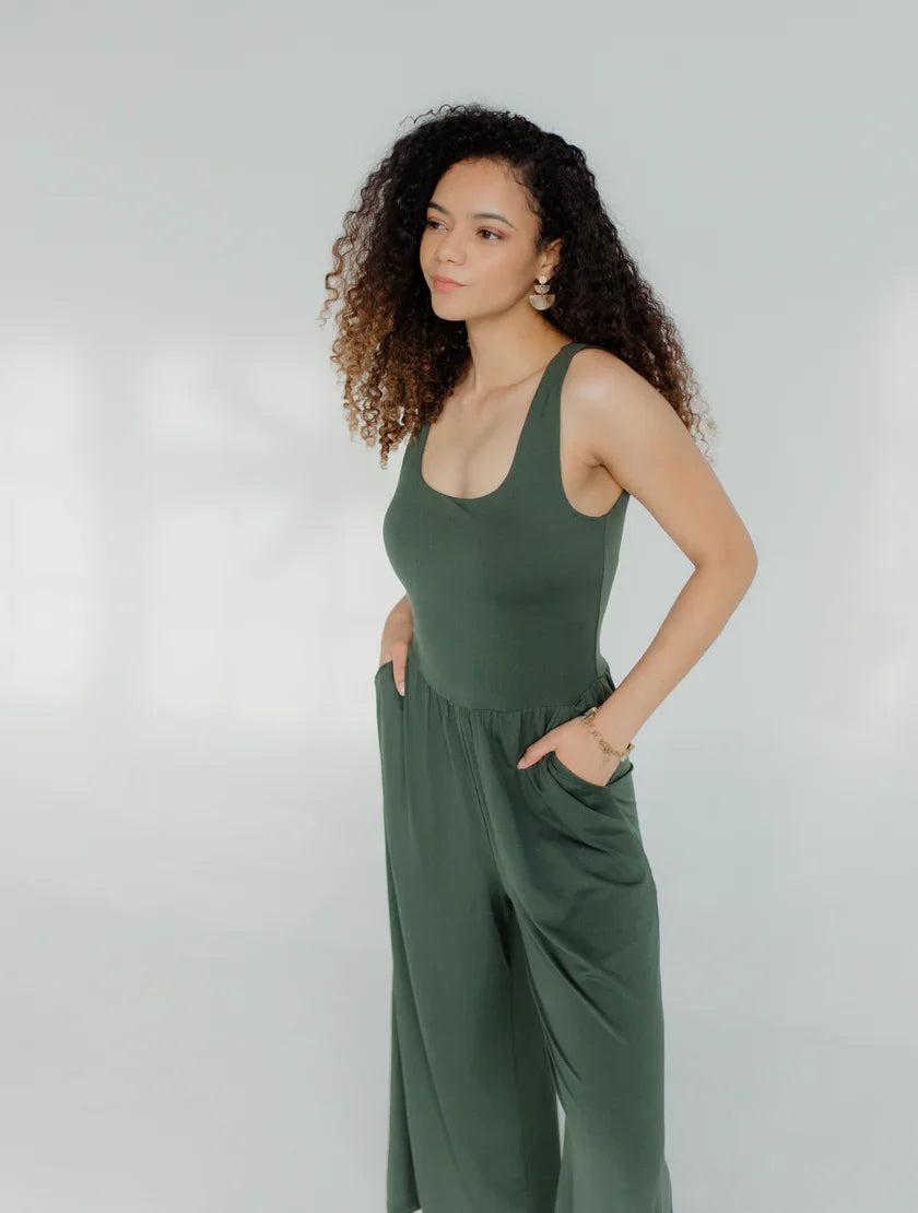 Olivia Tank Jumpsuit Product Image