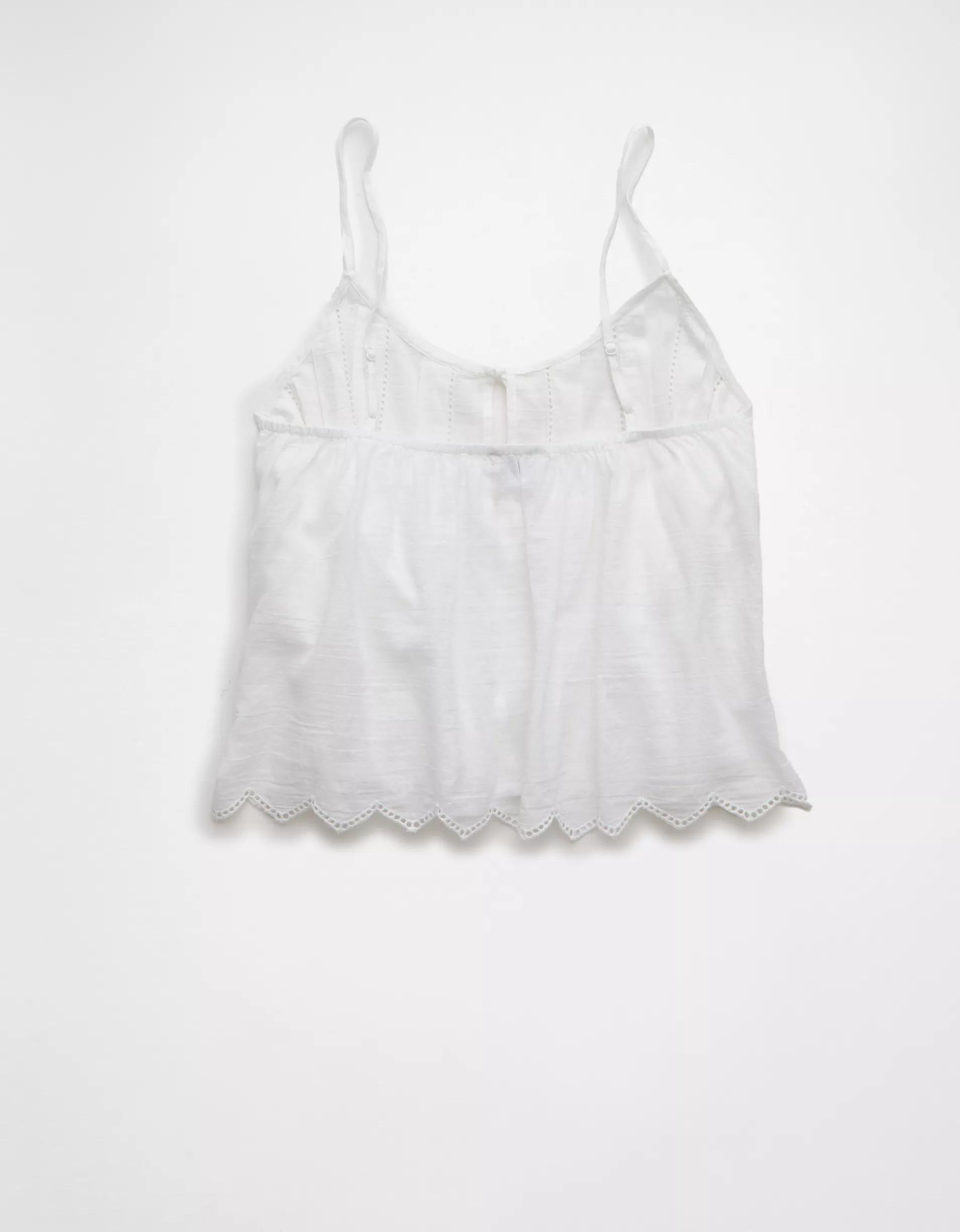 AE Pintuck Tie Front Cami Product Image