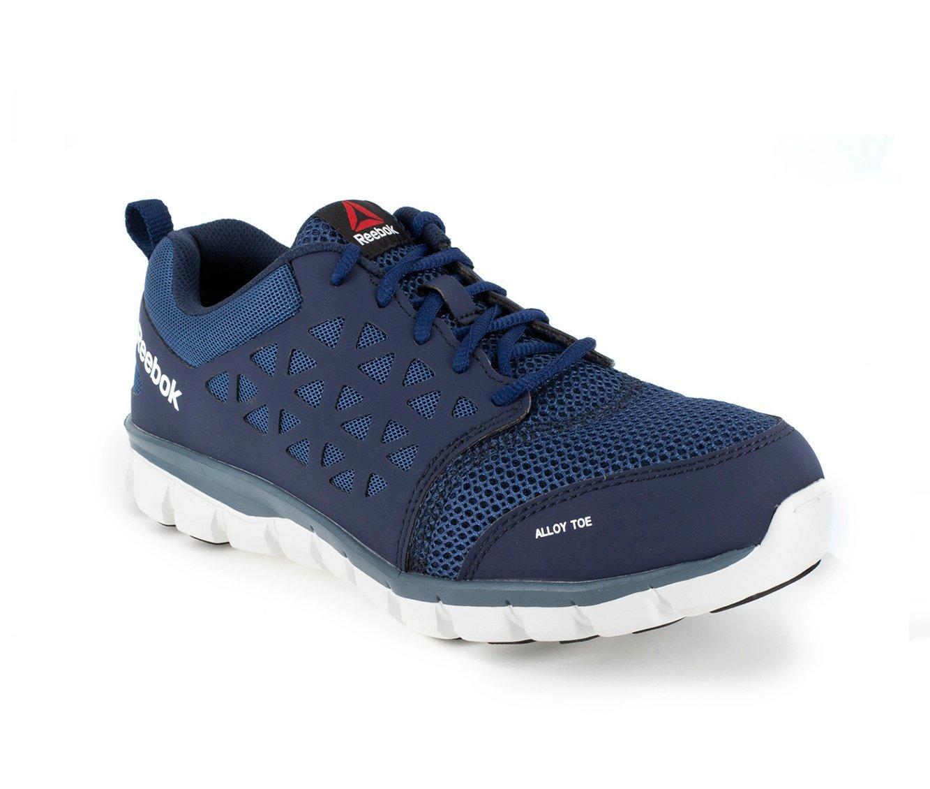 Men's REEBOK WORK Sublite Cushion Mesh Alloy Toe Work Shoes Product Image