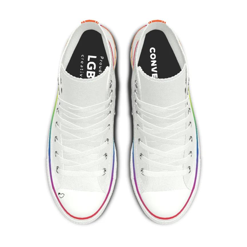 Custom Chuck Taylor All Star Lift Platform Pride By You Product Image