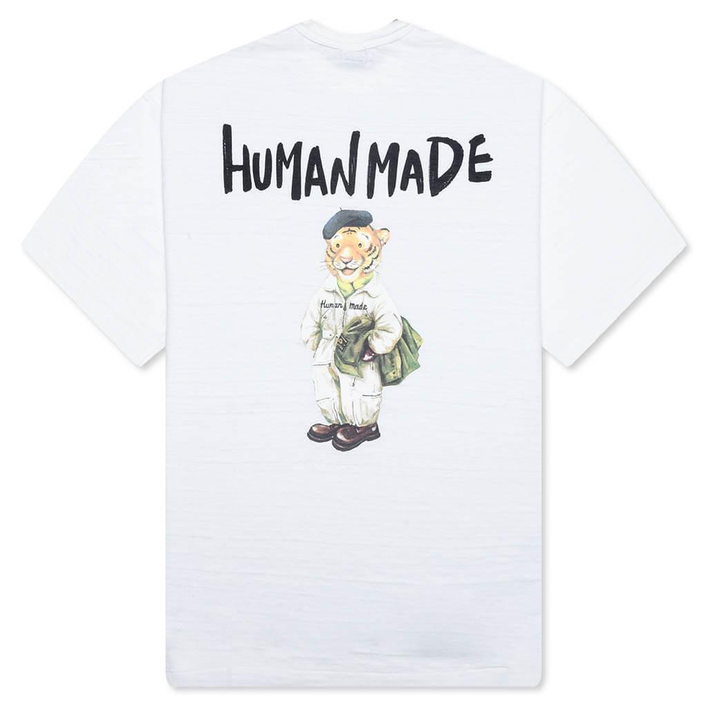 #2913 T-Shirt - White Male Product Image