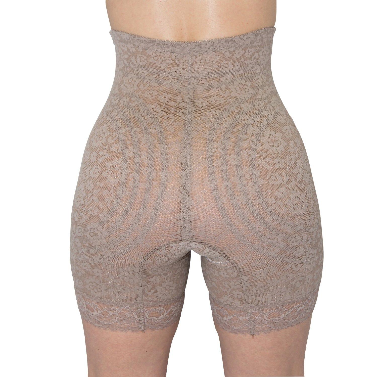 Style 6207 |  No Roll High Waist Lace Thigh Slimmer with Extra Firm Support Product Image