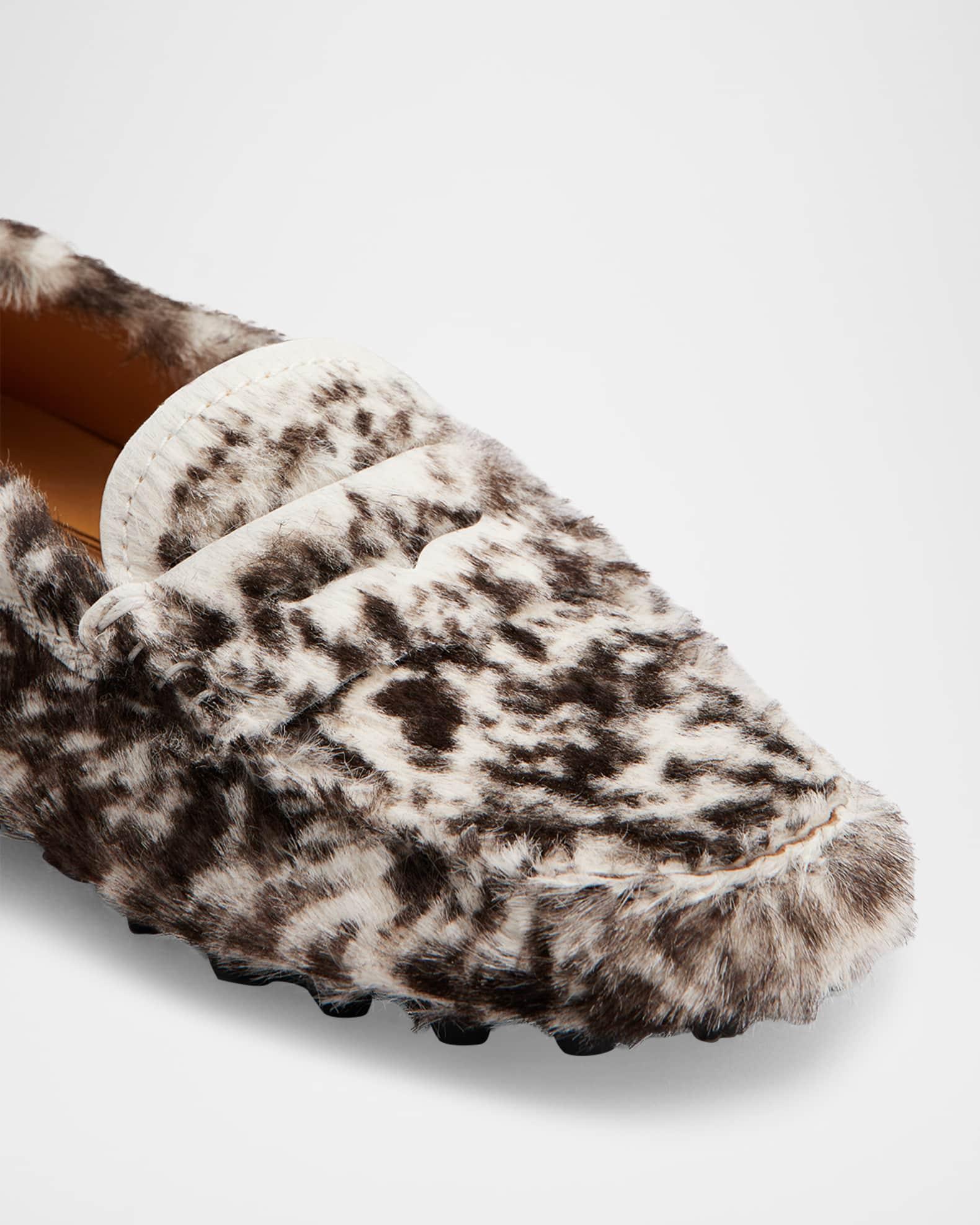 Gommino Macro Calf Hair Loafers Product Image