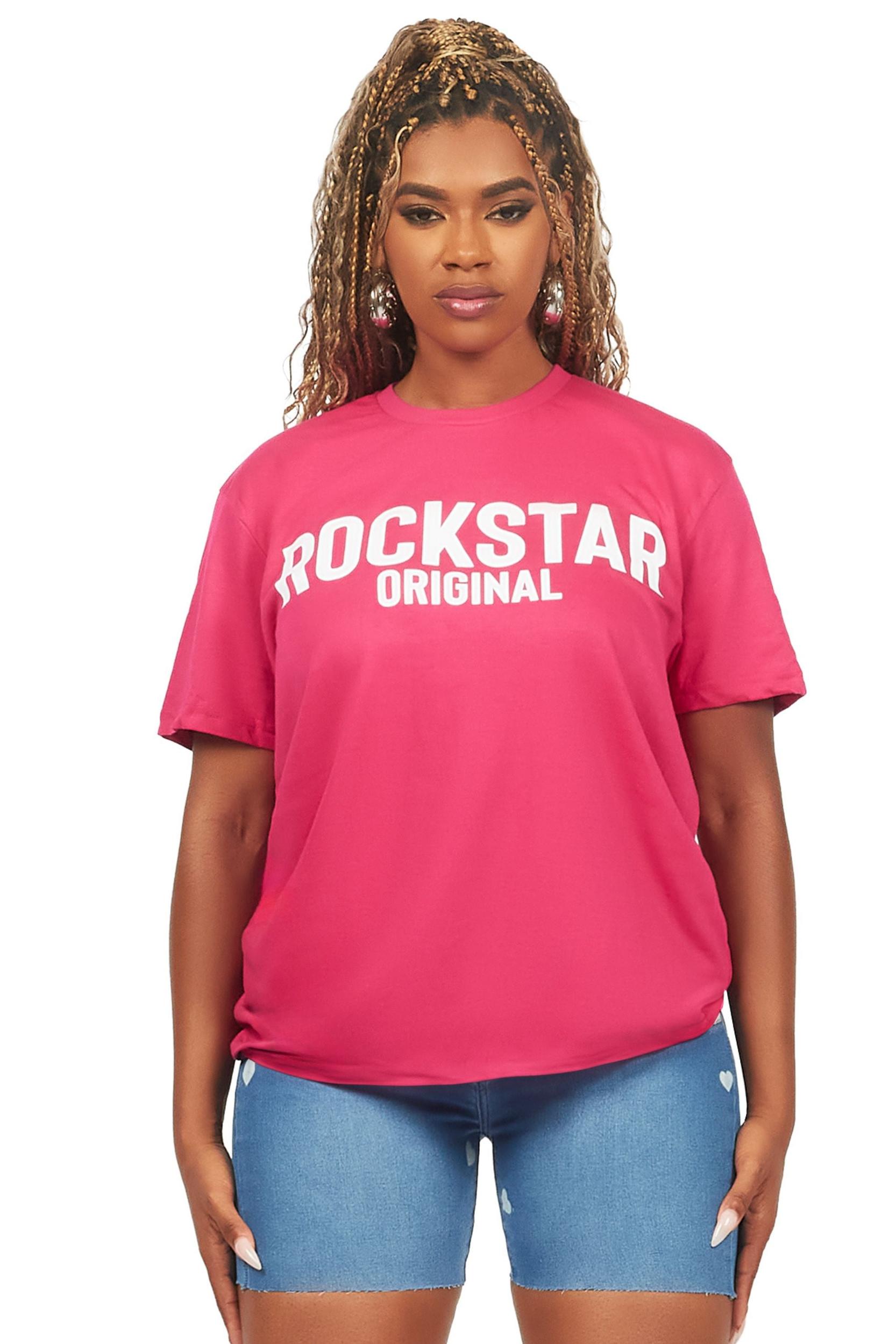 Fana Fuchsia Oversized T-Shirt Female Product Image