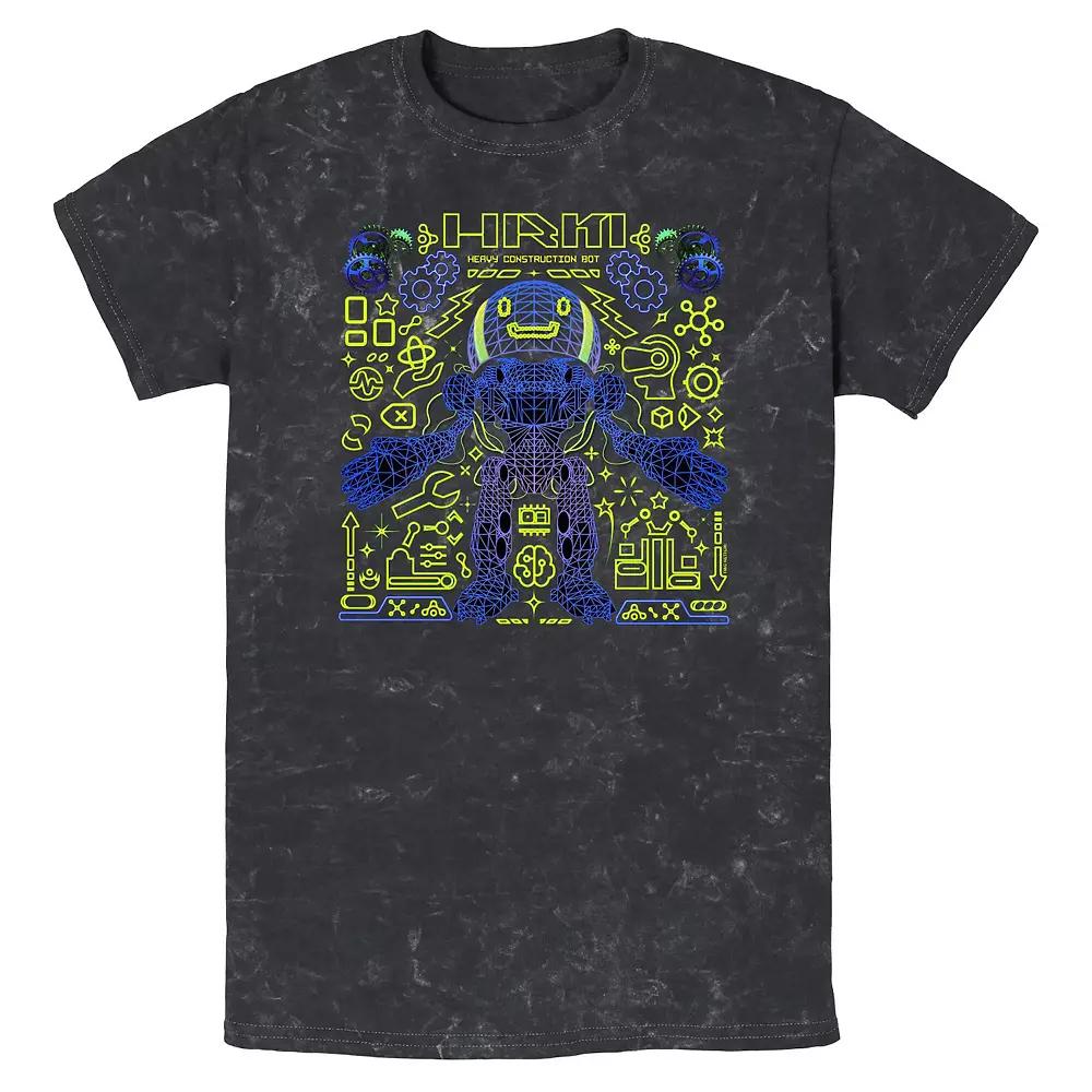 Men's The Electric State Heavy Construction Bot Mineral Wash Graphic Tee,  Product Image