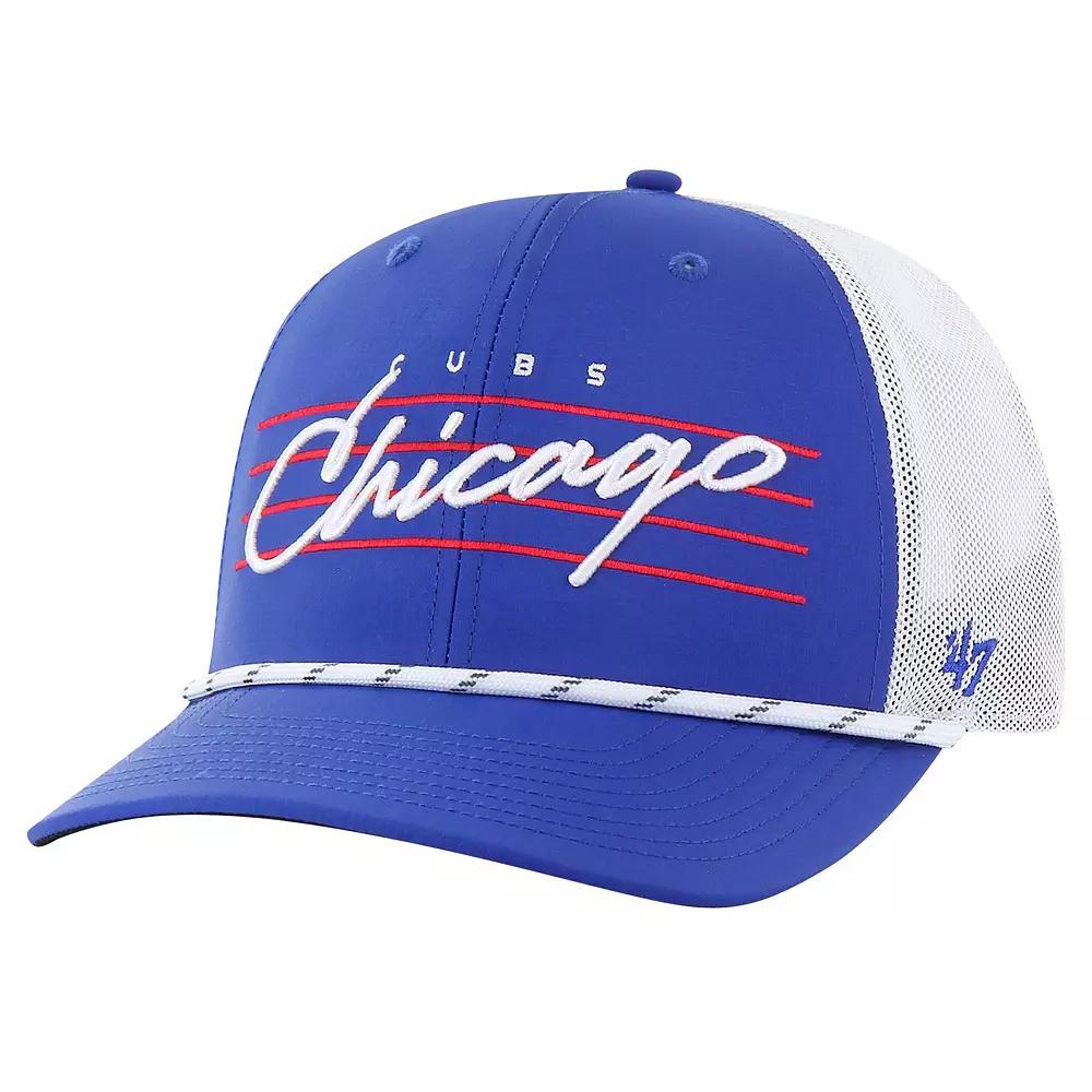 Men's '47 Royal Chicago Cubs Downburst Trucker Adjustable Hat, Blue Product Image