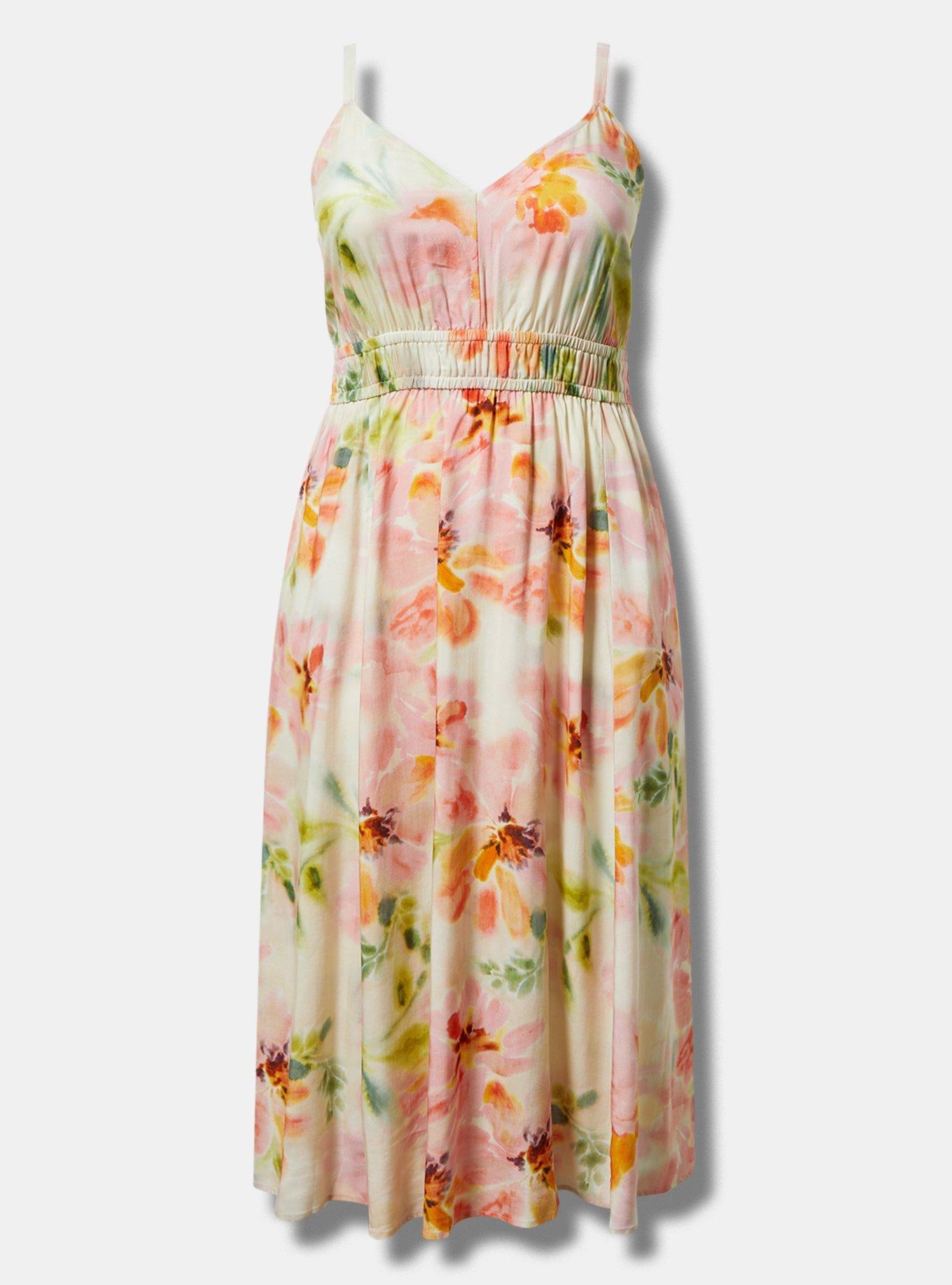 Midi V-Neck Dress Product Image