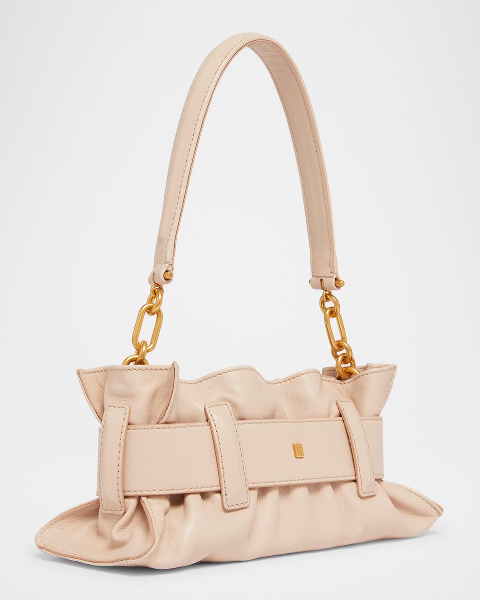 Anthem Mini Buckle Shoulder Bag in Calfskin Leather  Product Image