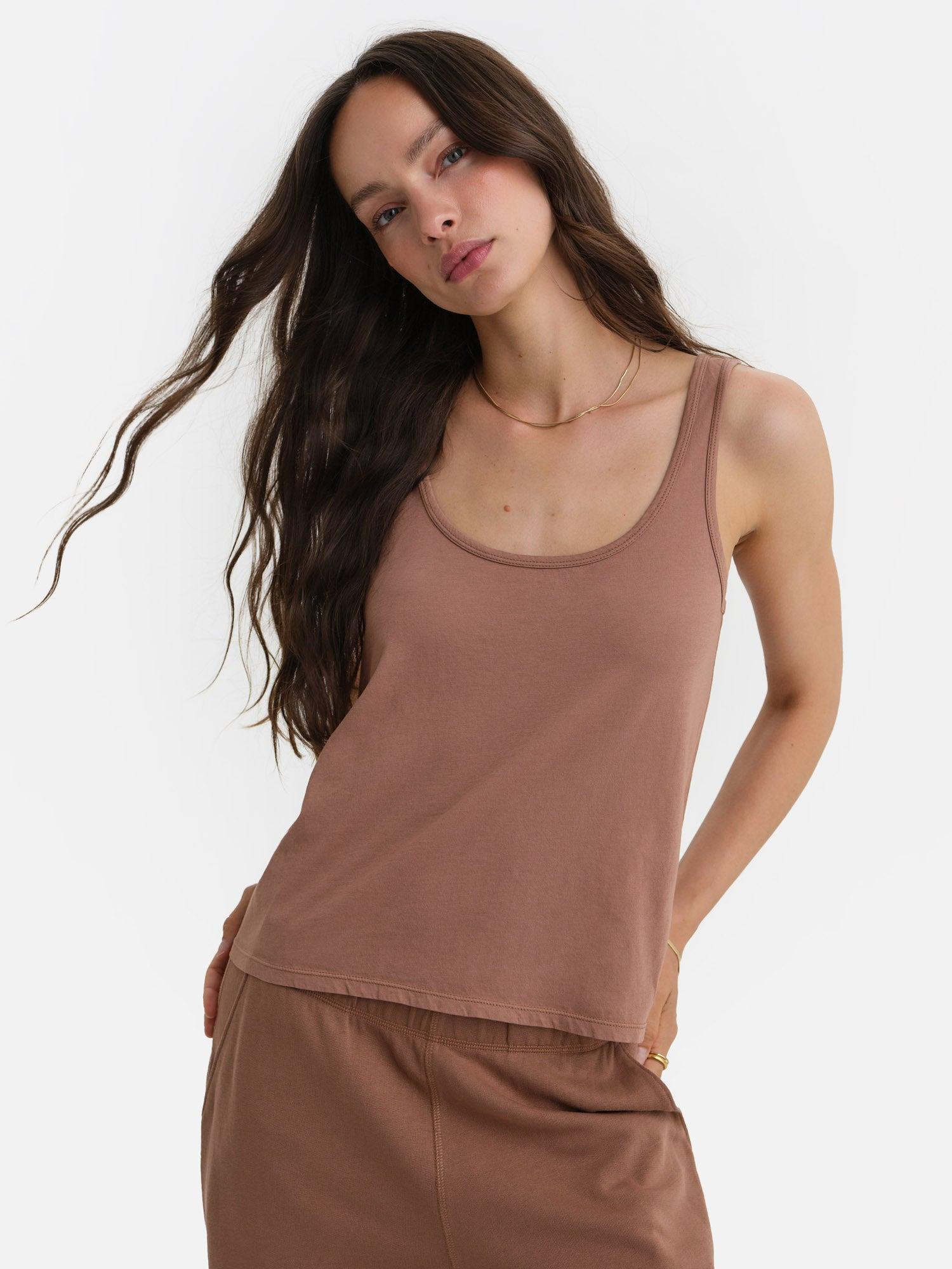 Organic Cotton Layering Tank Female Product Image