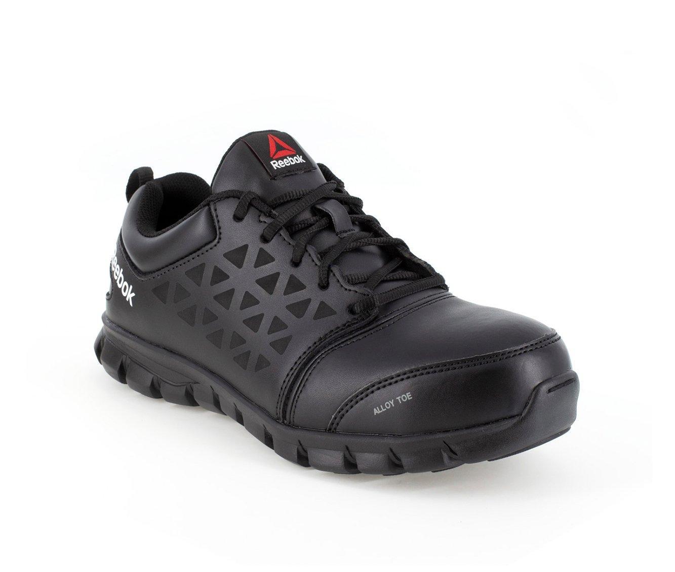 Men's REEBOK WORK Sublite Cushion Leather Electrical Hazard Work Shoes Product Image