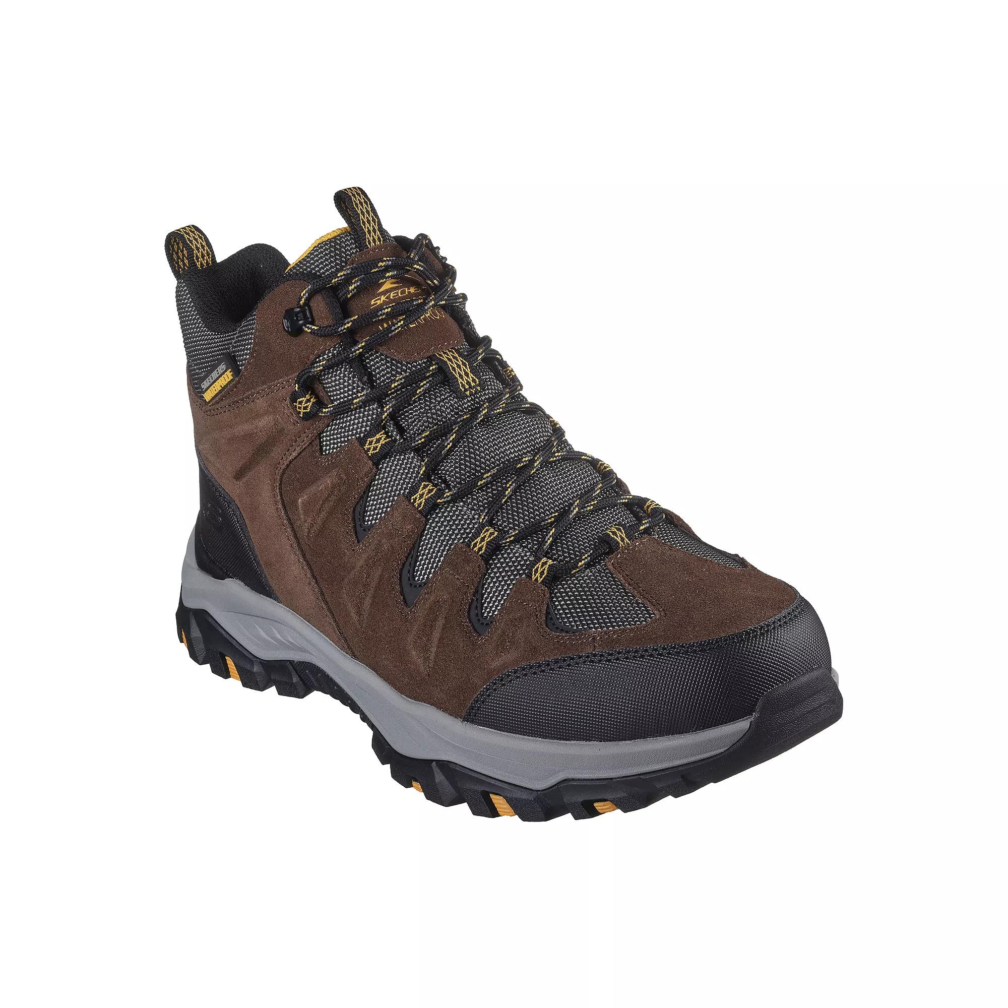 Skechers Relaxed Fit® Rickter Branson Men's Waterproof Hiking Boots,  Product Image