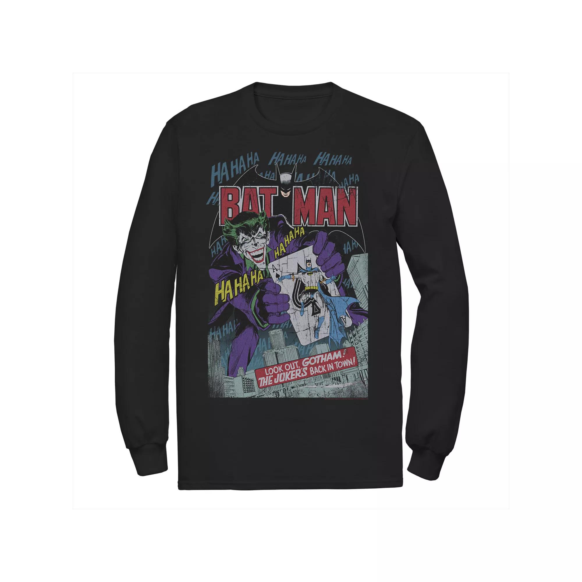 Men's DC Comics Batman And Joker Comic Cover Tee,  Product Image