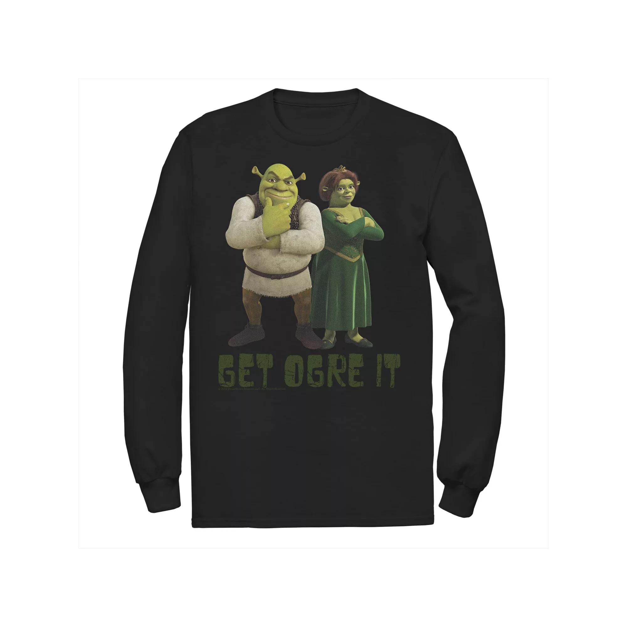 Mens Marvel The Hulk Glitched Poster Long Sleeve Graphic Tee Product Image