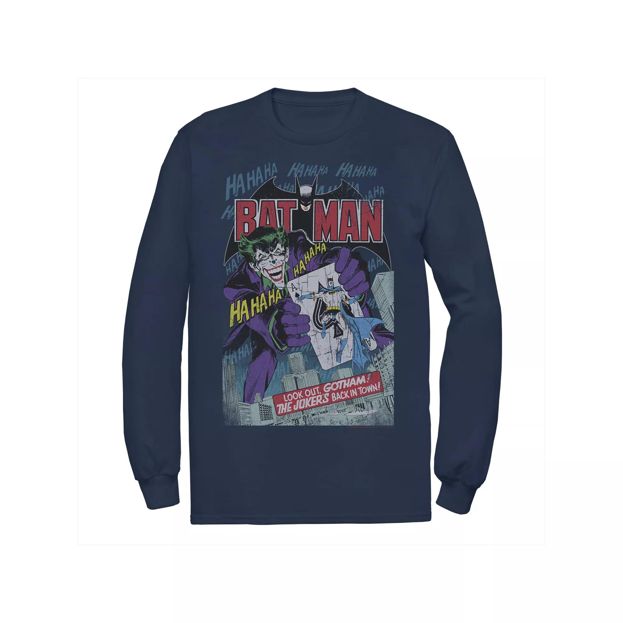 Men's DC Comics Batman And Joker Comic Cover Tee,  Product Image