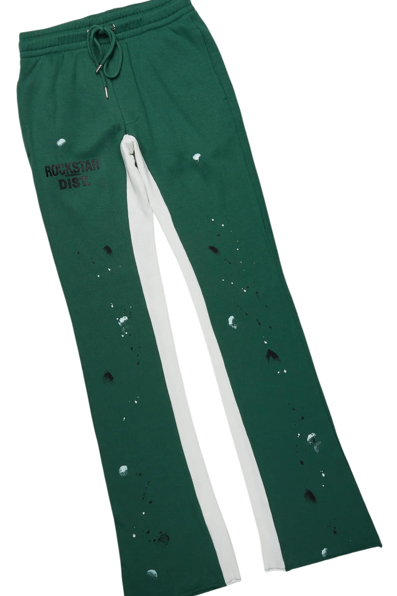 Jaco Green Hoodie Baggy Fit Pant Track Set Male Product Image