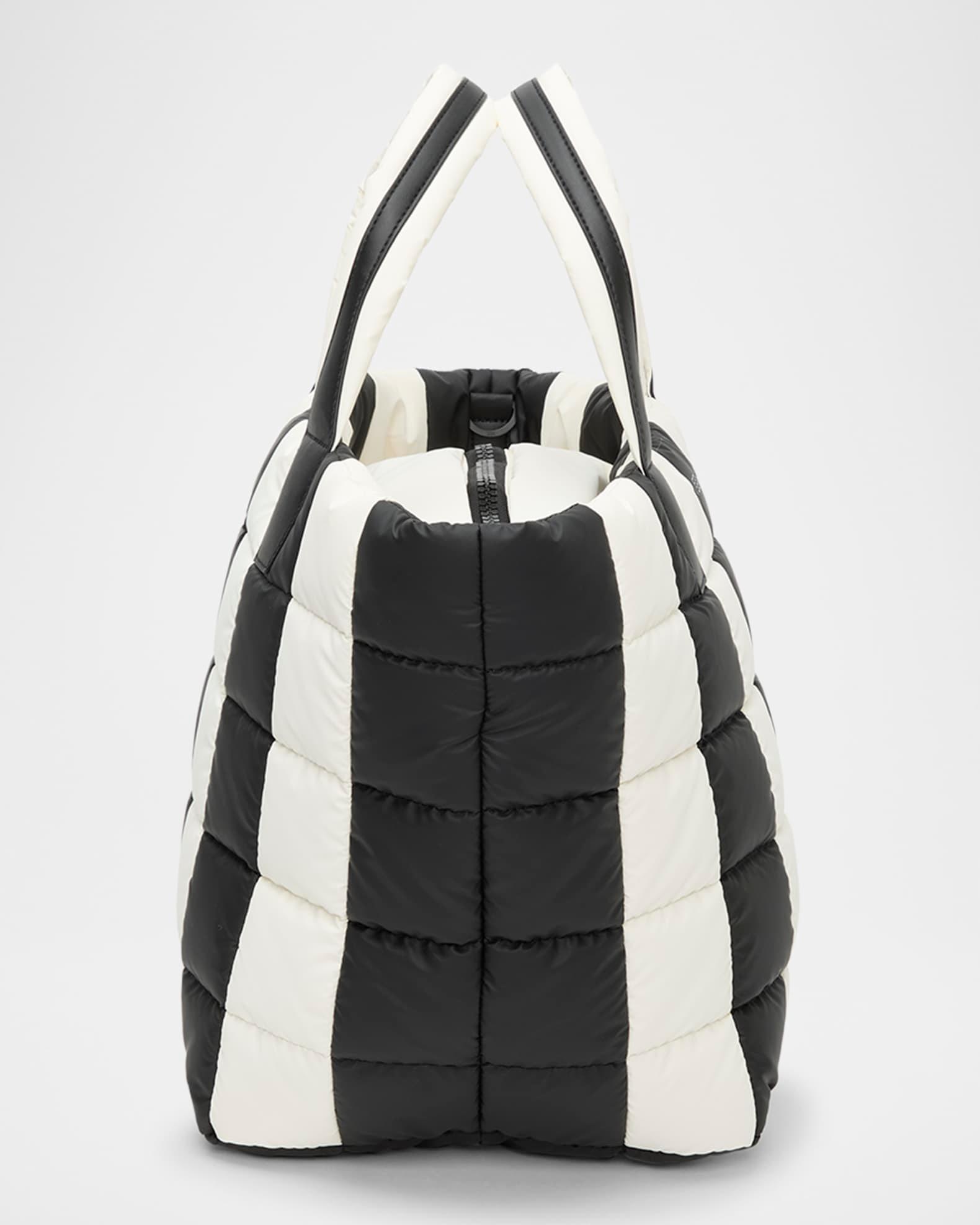 Porter Medium Padded Marshmallow Stripe Tote Bag Product Image