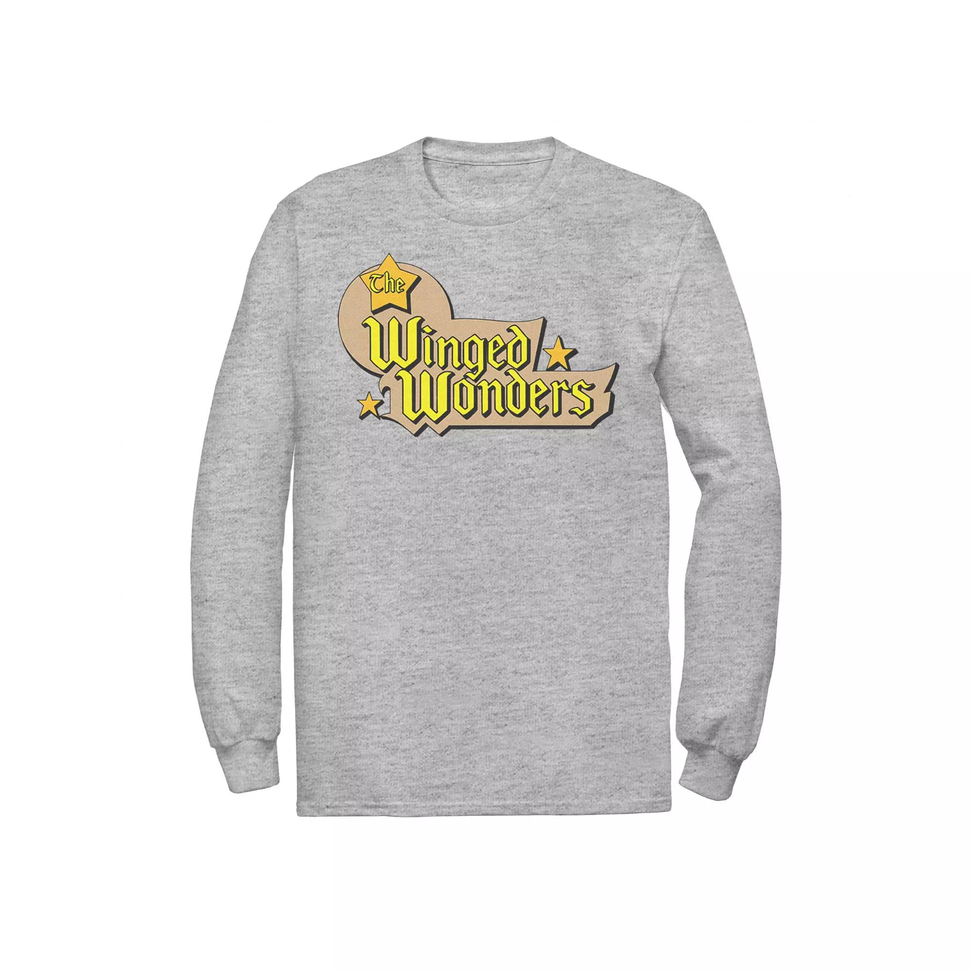 Men's DC Comics The Winged Wonders Text Logo Tee,  Product Image