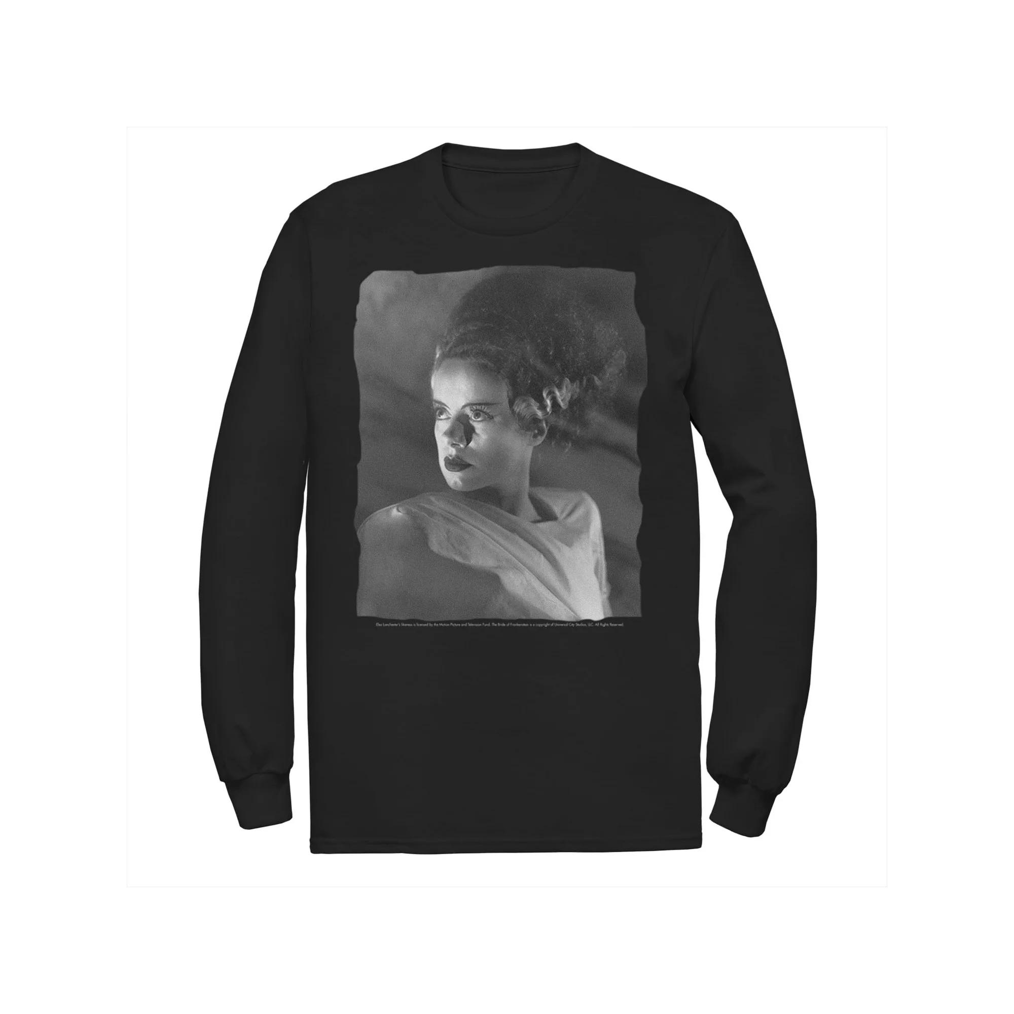 Men's Universal Monsters Bride Of Frankenstein Classic Portrait Tee,  Product Image
