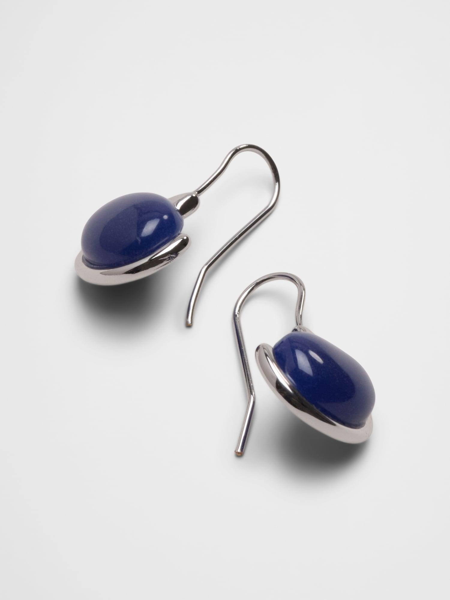 Stone Drop Earrings Product Image