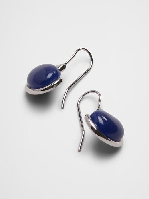Stone Drop Earrings Product Image