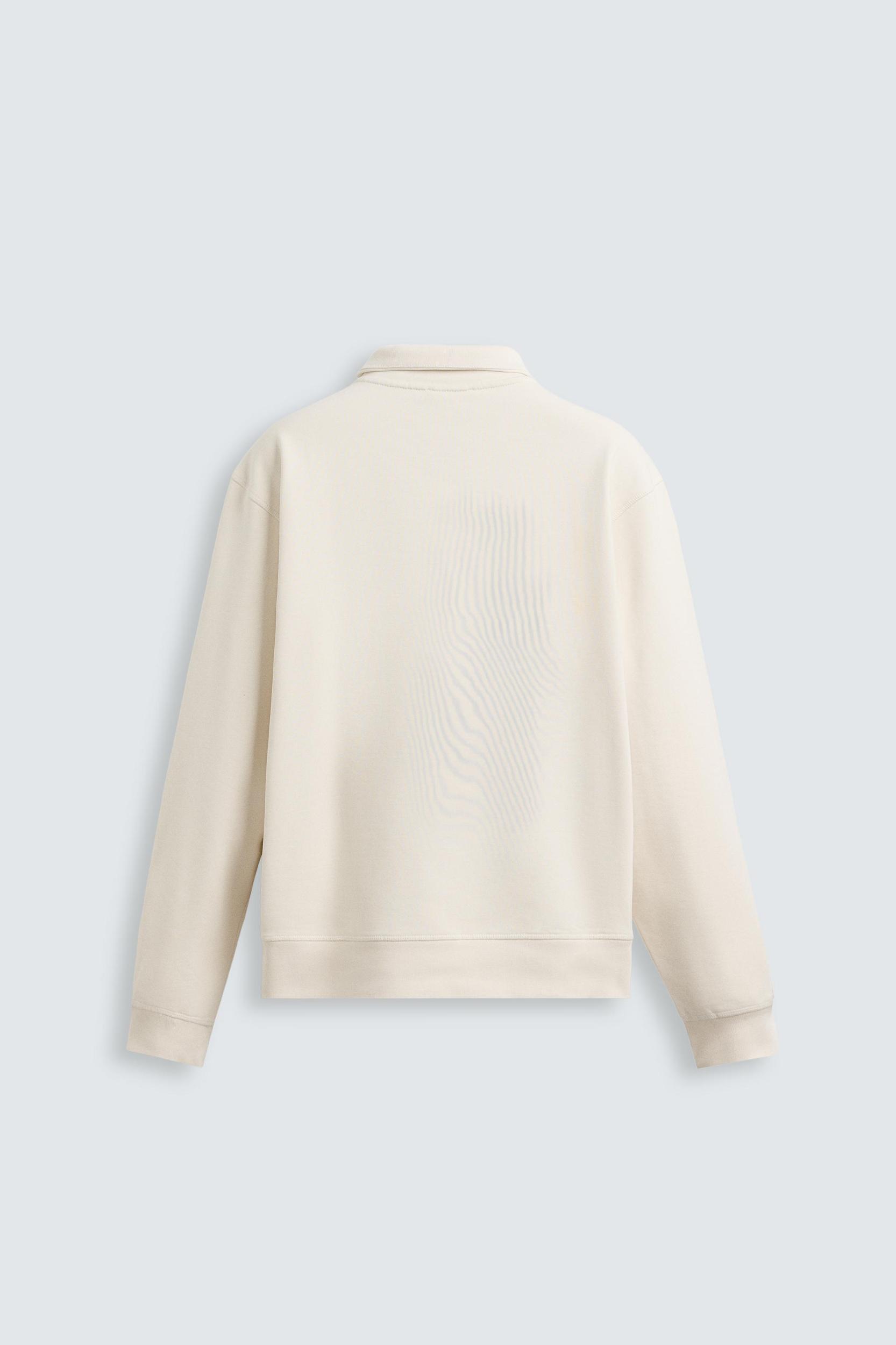 BASIC QUARTER-ZIP SWEATSHIRT Product Image
