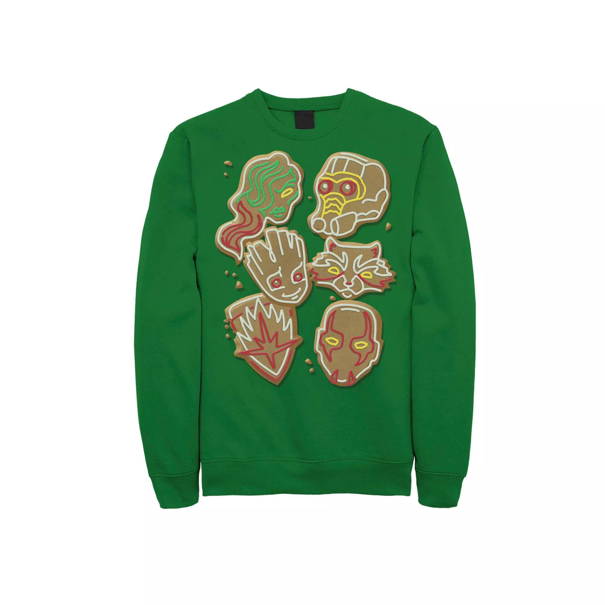 Men's Star Wars: The Mandalorian The Child "He Protects He Attacks He Takes Naps" Box Up Sweatshirt,  Product Image