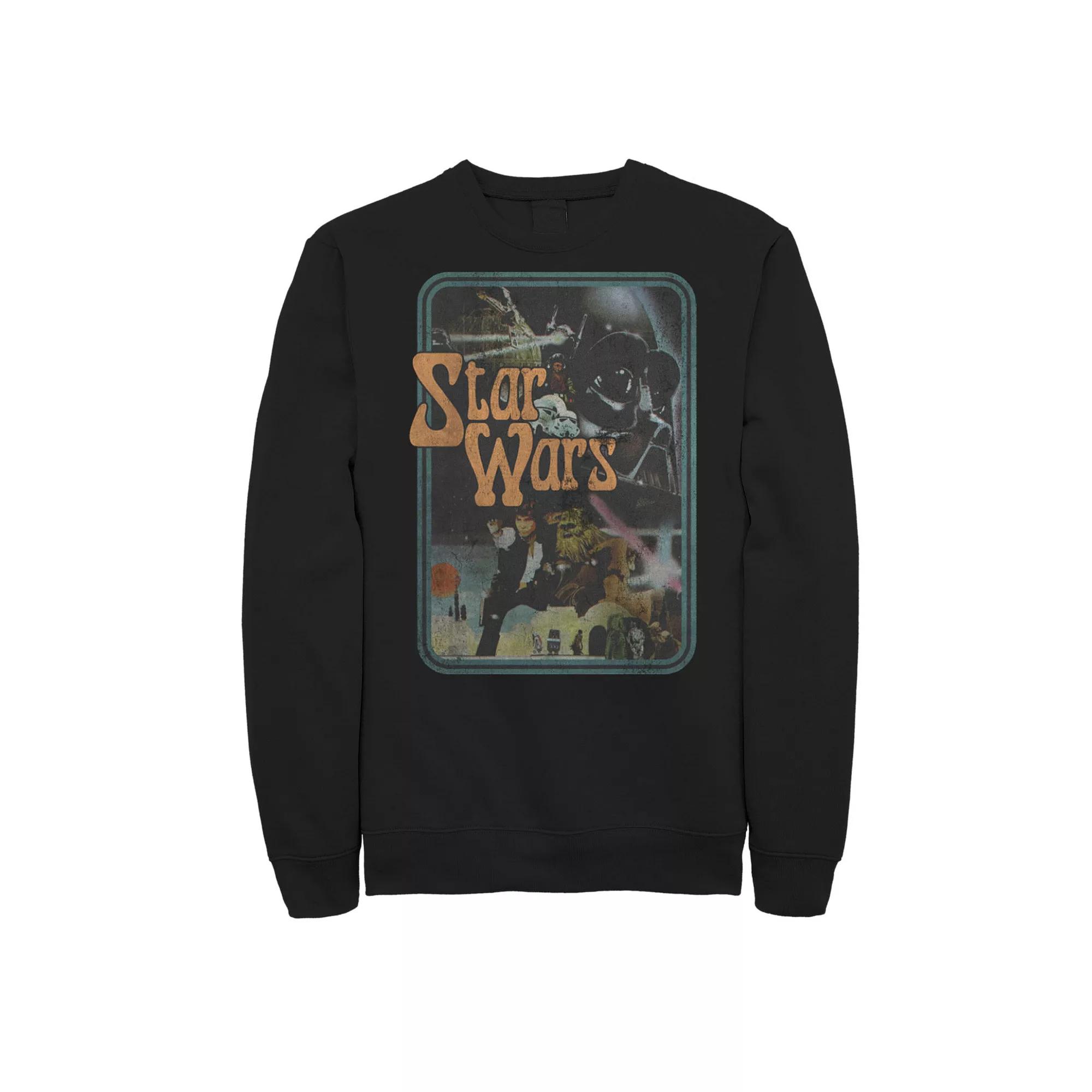 Men's Star Wars Darth Vader Number One Father Sweatshirt,  Product Image