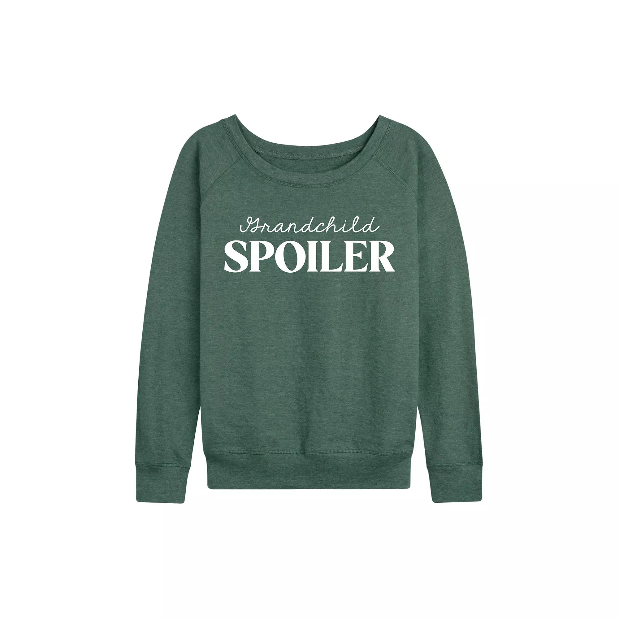 Women's Grandchild Spoiler French Terry Long Sleeve Tee, Girl's,  Product Image